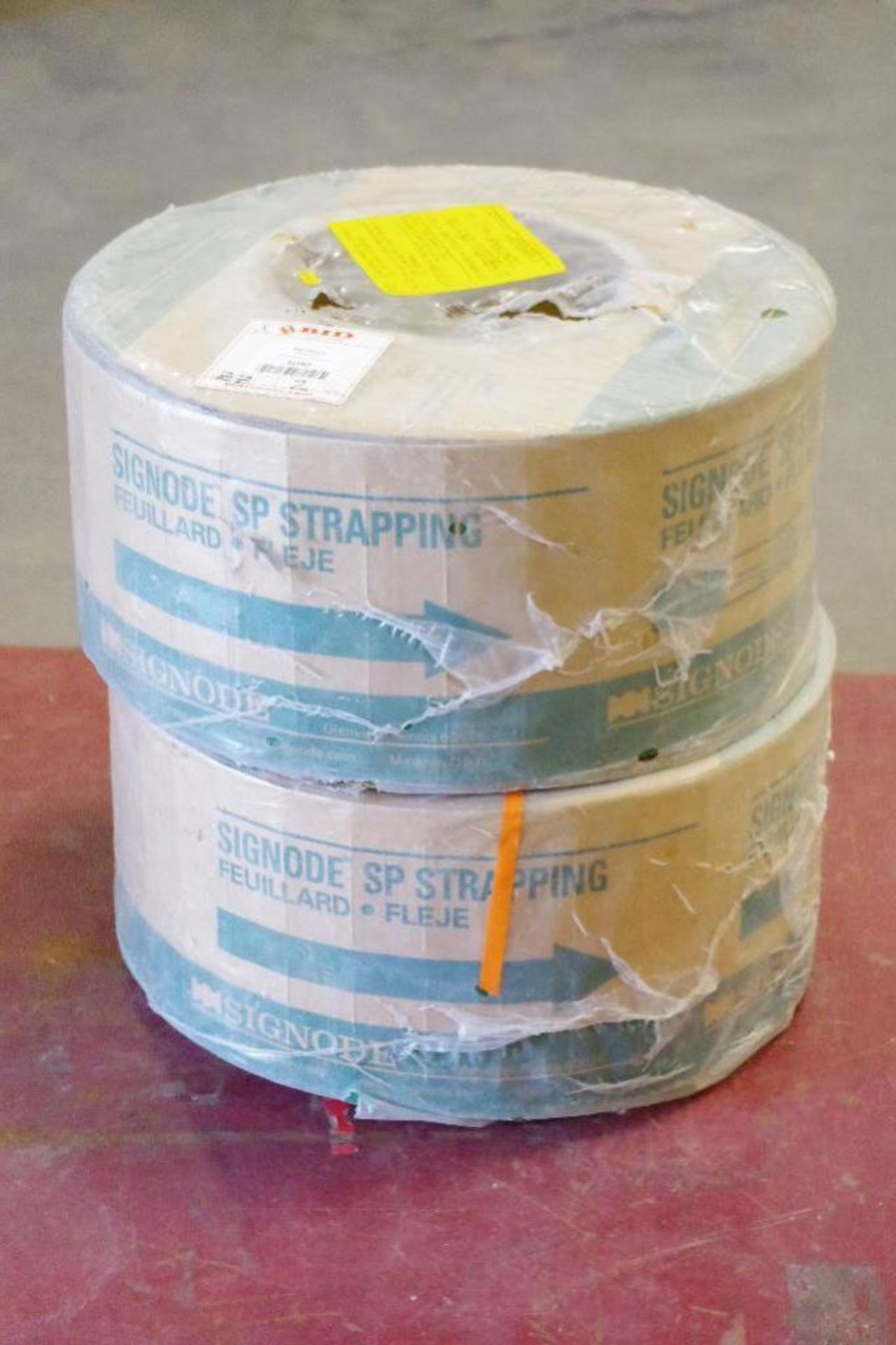 [2] NEW SIGNODE 3/8" Polypropylene Strapping Rolls M/N HB612C