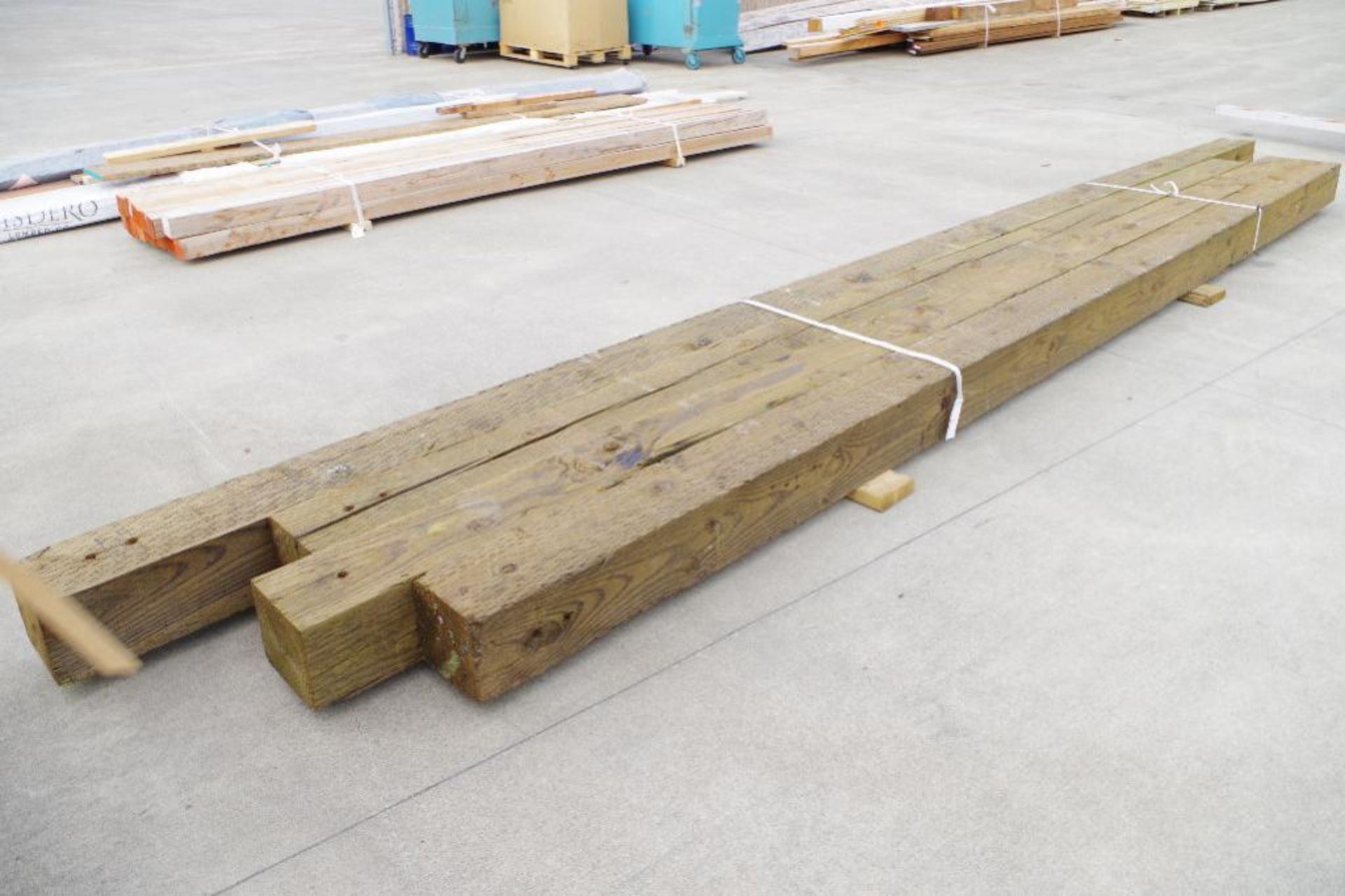 [4] 8x8 Pressure Treated Beams, Lengths from 16' to 20' - Image 3 of 3