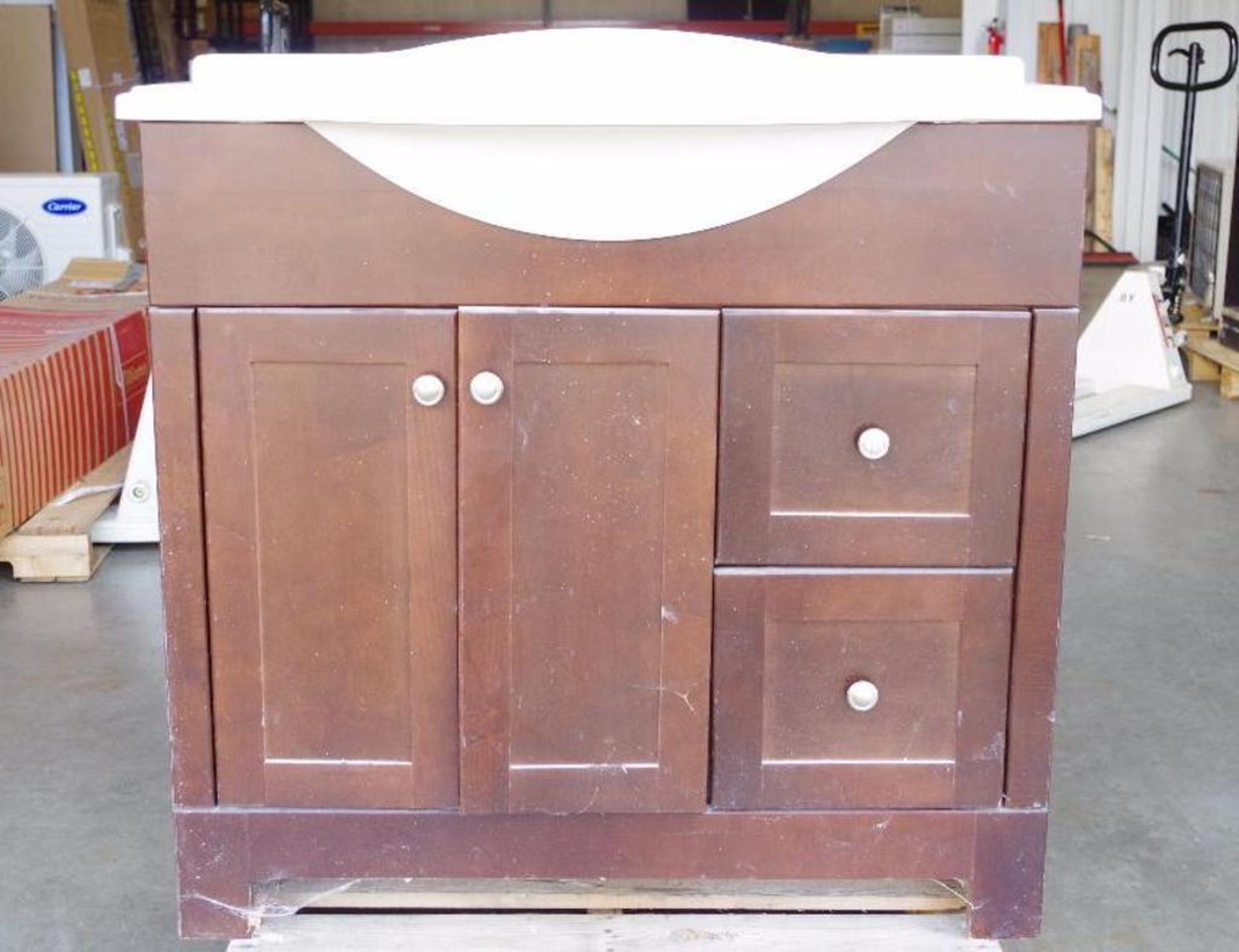 37" Vanity, Approx. 36"W x 13"D x 35"H (Used) - Image 2 of 5