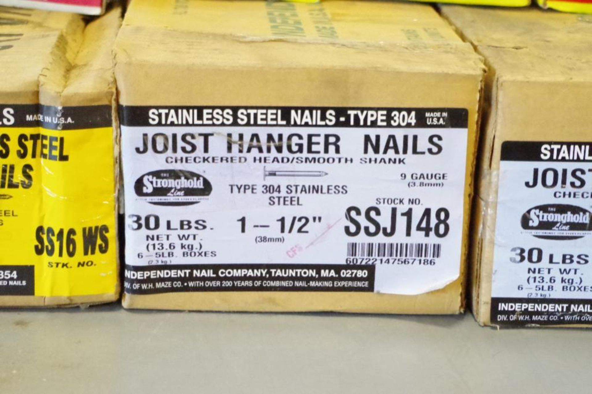 [125+] Lbs Asst. MAZE Nails: Stainless Steel Siding, Joist Hangers & More - Image 3 of 5