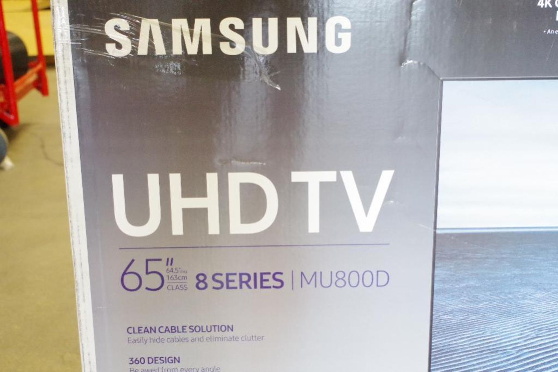 NEW 65" SAMSUNG LED 4K UHD SMART TV 8 Series M/N UN65MU800D ( NEW in sealed box) - Image 3 of 6
