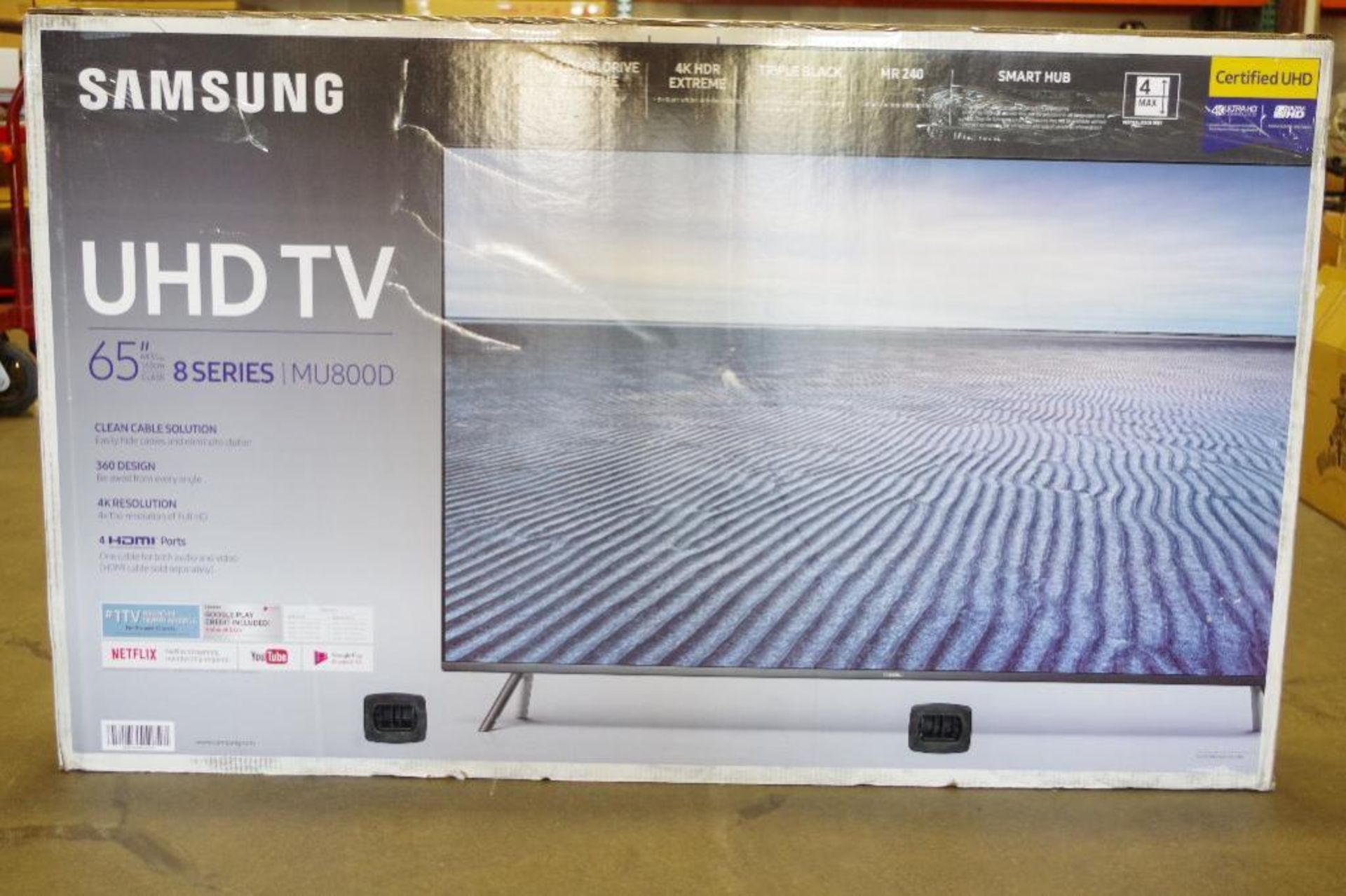 NEW 65" SAMSUNG LED 4K UHD SMART TV 8 Series M/N UN65MU800D ( NEW in sealed box) - Image 6 of 6