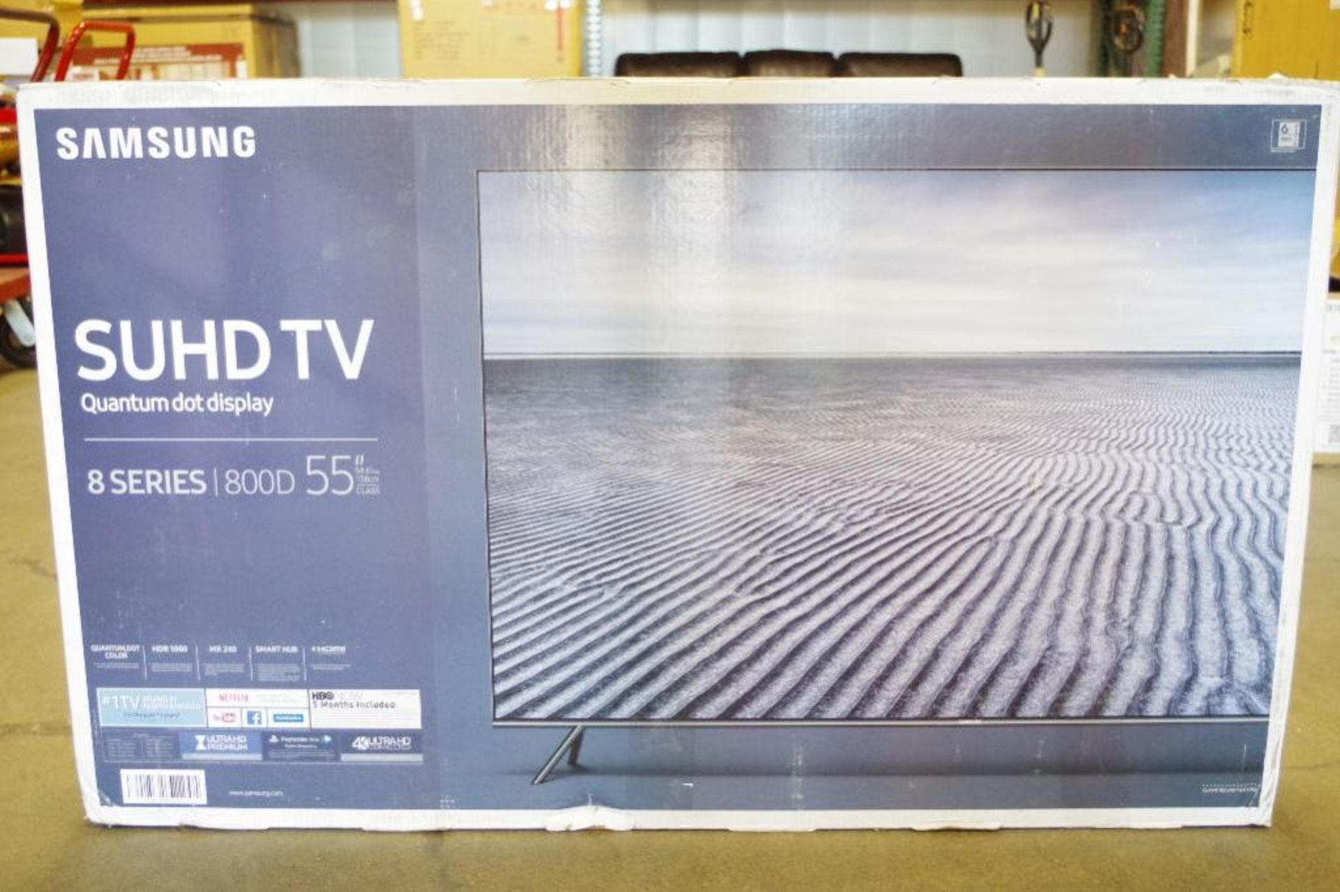 NEW 55" SAMSUNG 4K UHD LED SMART TV 8 Series M/N UN55KS800D ( NEW in sealed box) - Image 6 of 7