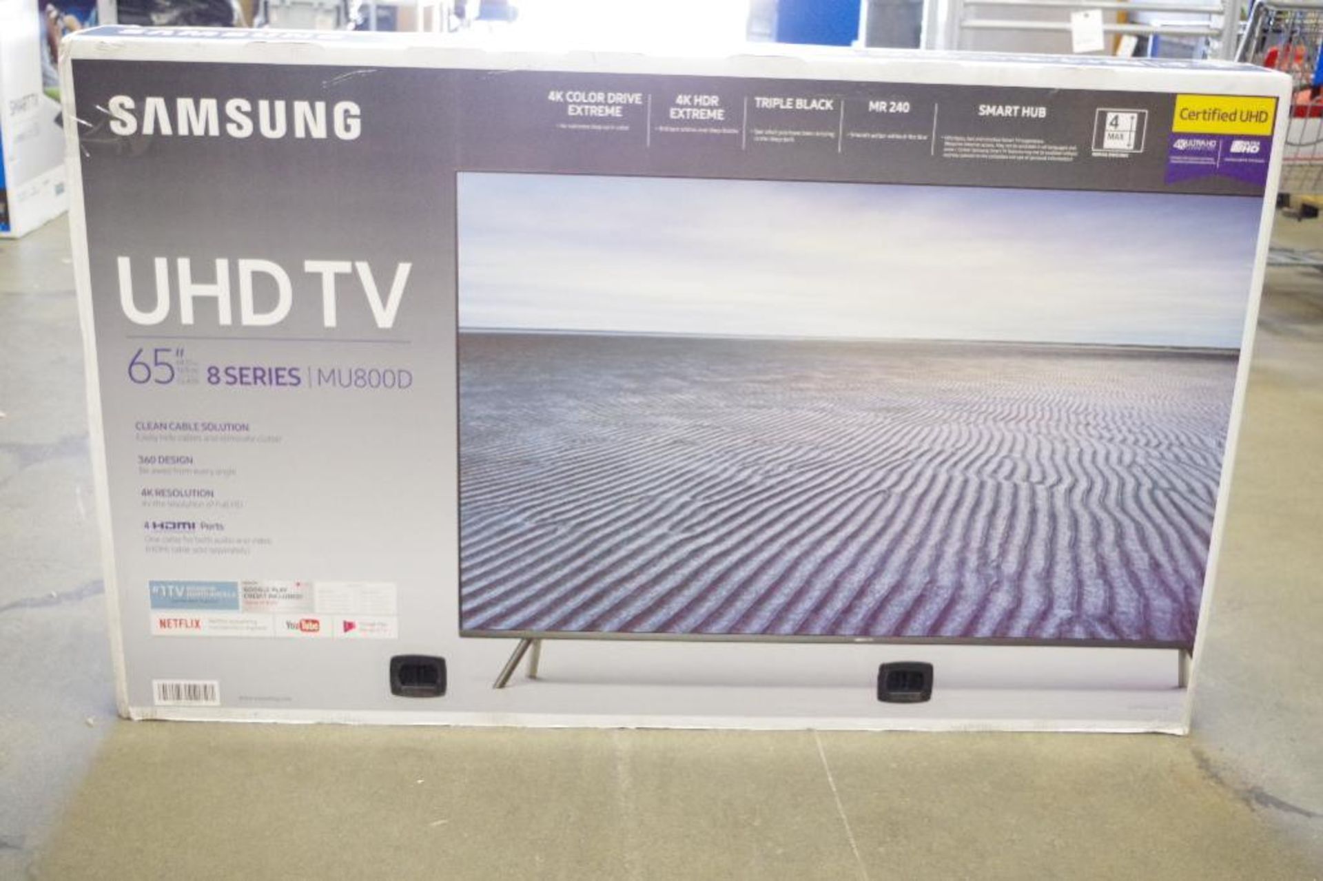 NEW 65" SAMSUNG LED 4K UHD SMART TV 8 Series M/N UN65MU800D ( NEW in sealed box) - Image 5 of 6