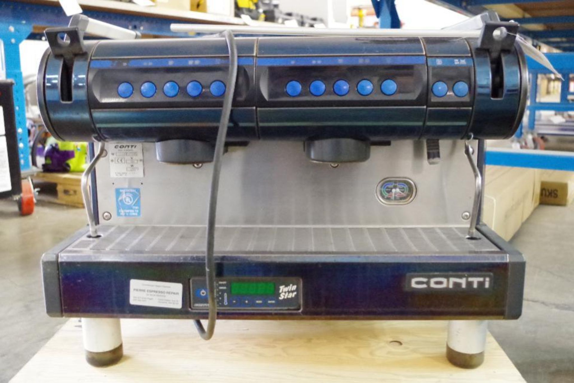 CONTI Twin Star Espresso Machine, 220V, Made in Monaco - Image 6 of 6