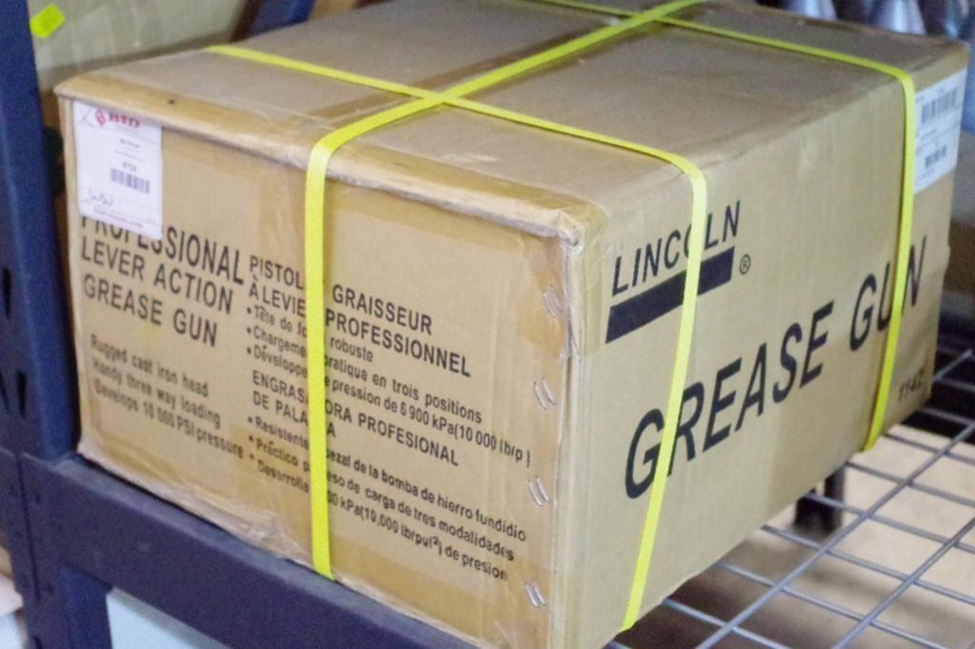 [12] NEW LINCOLN Professional Lever Action Grease Guns (1 Box of 12 Each) - Image 3 of 4
