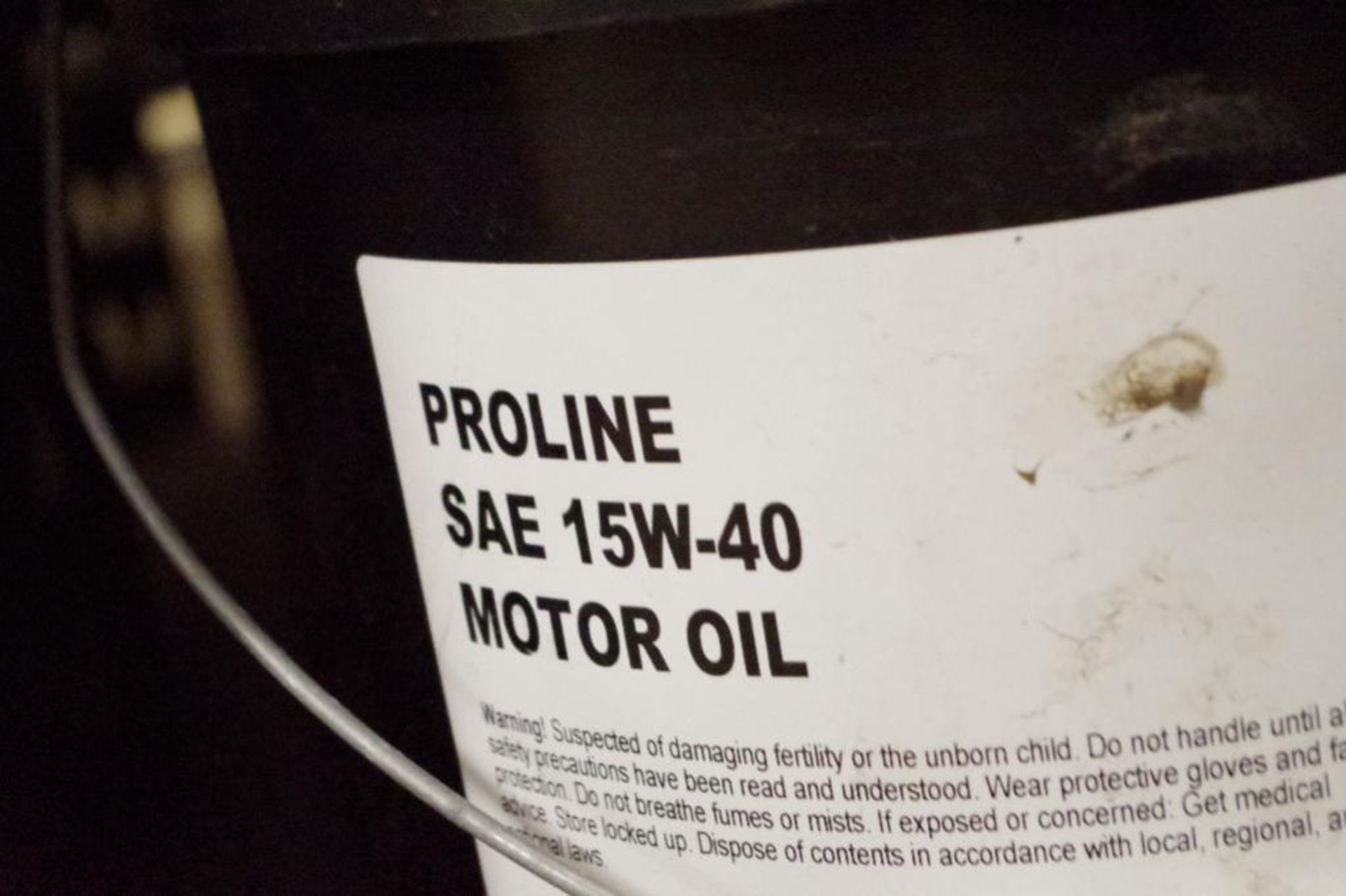 [5] Gallons PROLINE SAE 15W-40 Motor Oil - Image 2 of 3