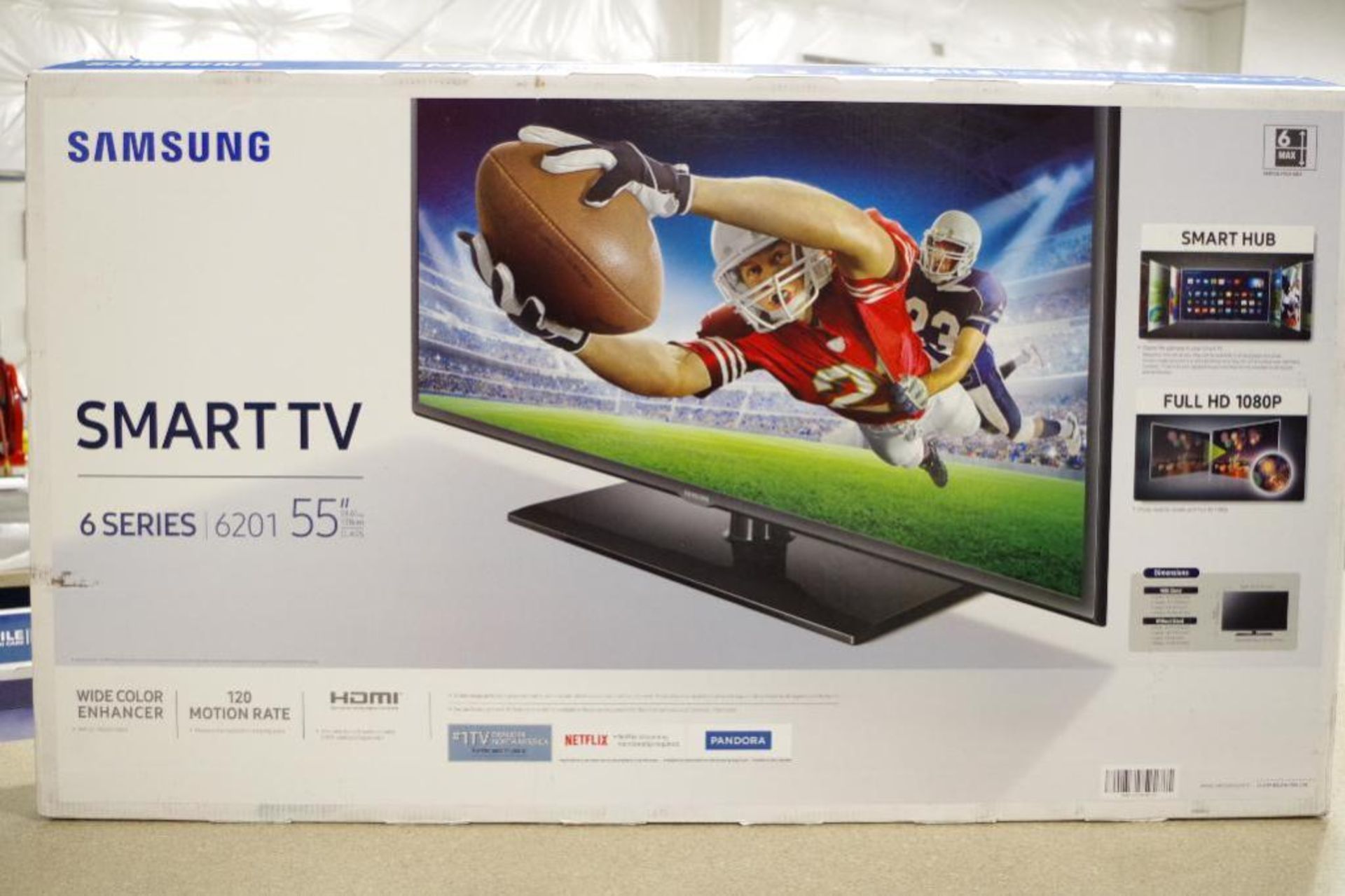 NEW Samsung - 55" Class (54.6" Diag.) - LED - 1080p - Smart - HDTV - Image 6 of 6