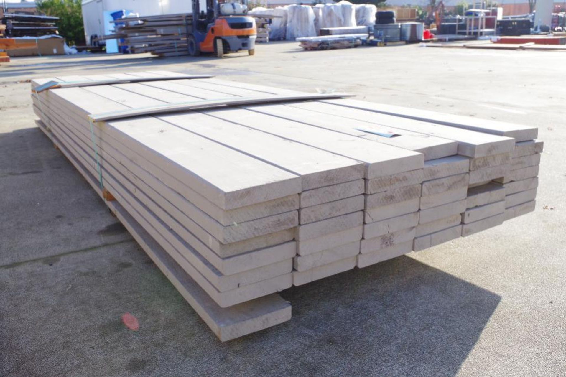 [48] 2x8 Primed Cedar Trim Boards - Image 4 of 4