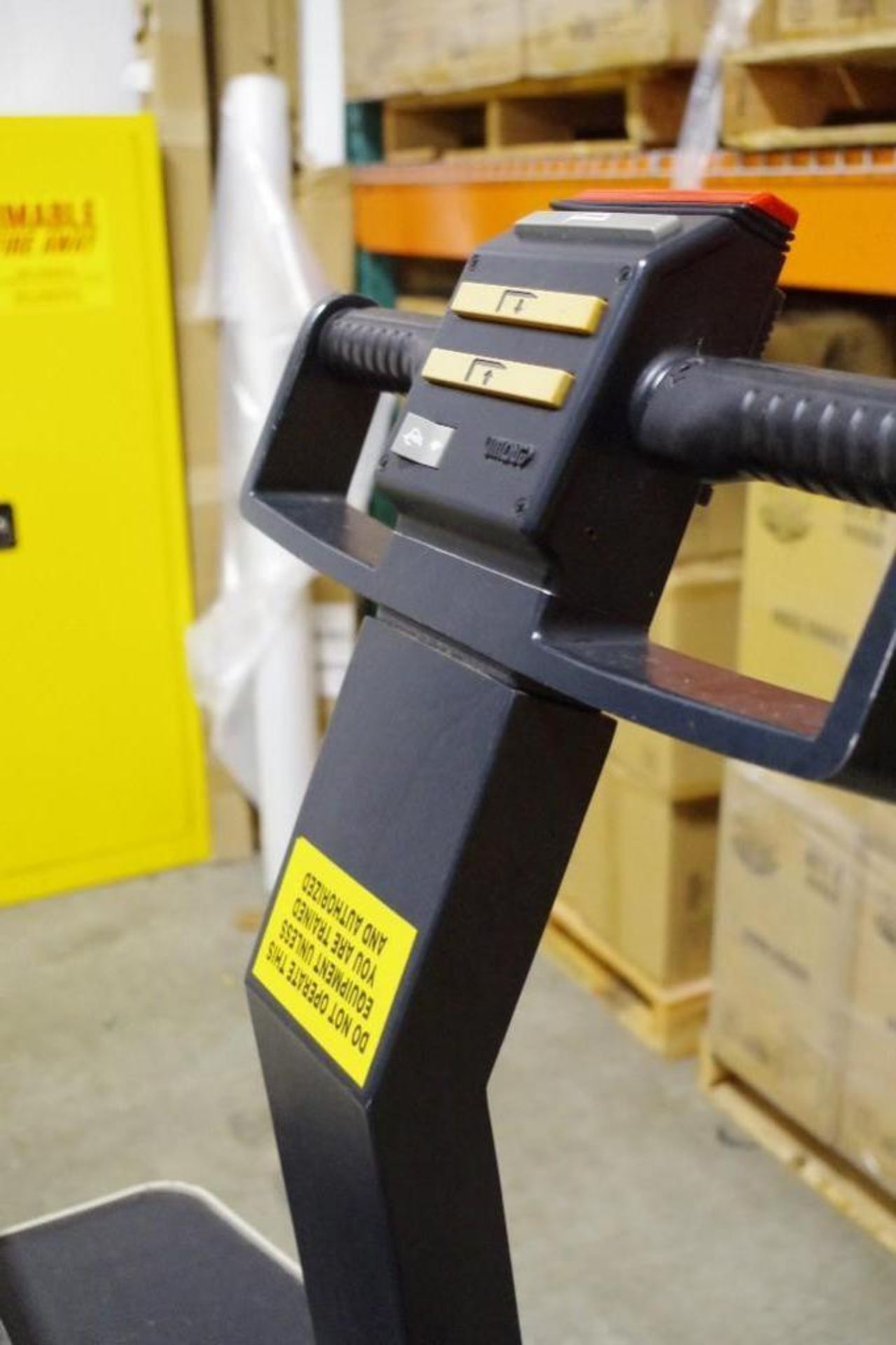 CROWN WR Series Electric Walk Behind Forklift, Walkie Stacker w/ Charger (see description) - Image 8 of 14