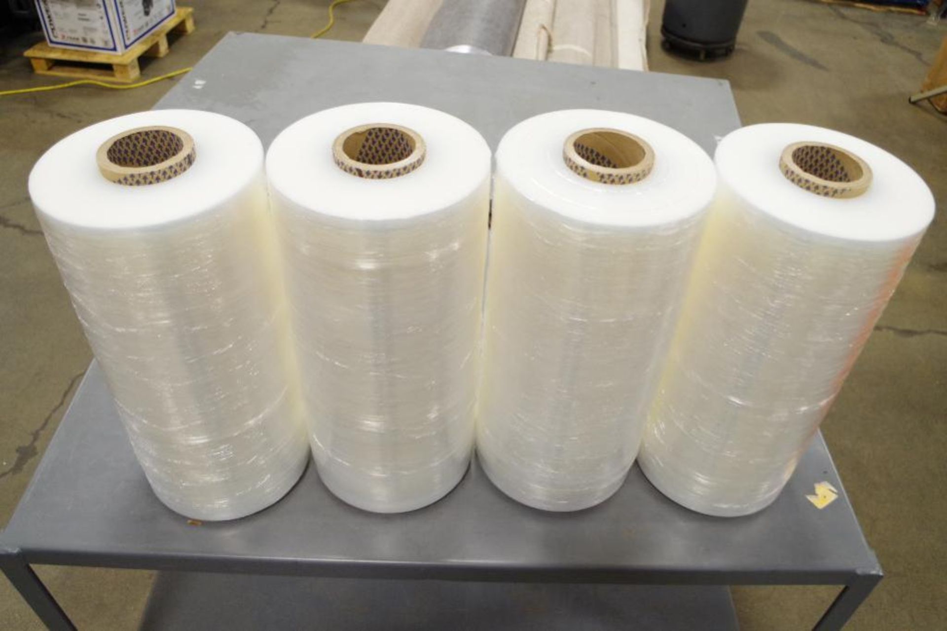[4] NEW FORCE V Shrink Wrap Large Rolls, Approx. 19.5"W x 9000'L