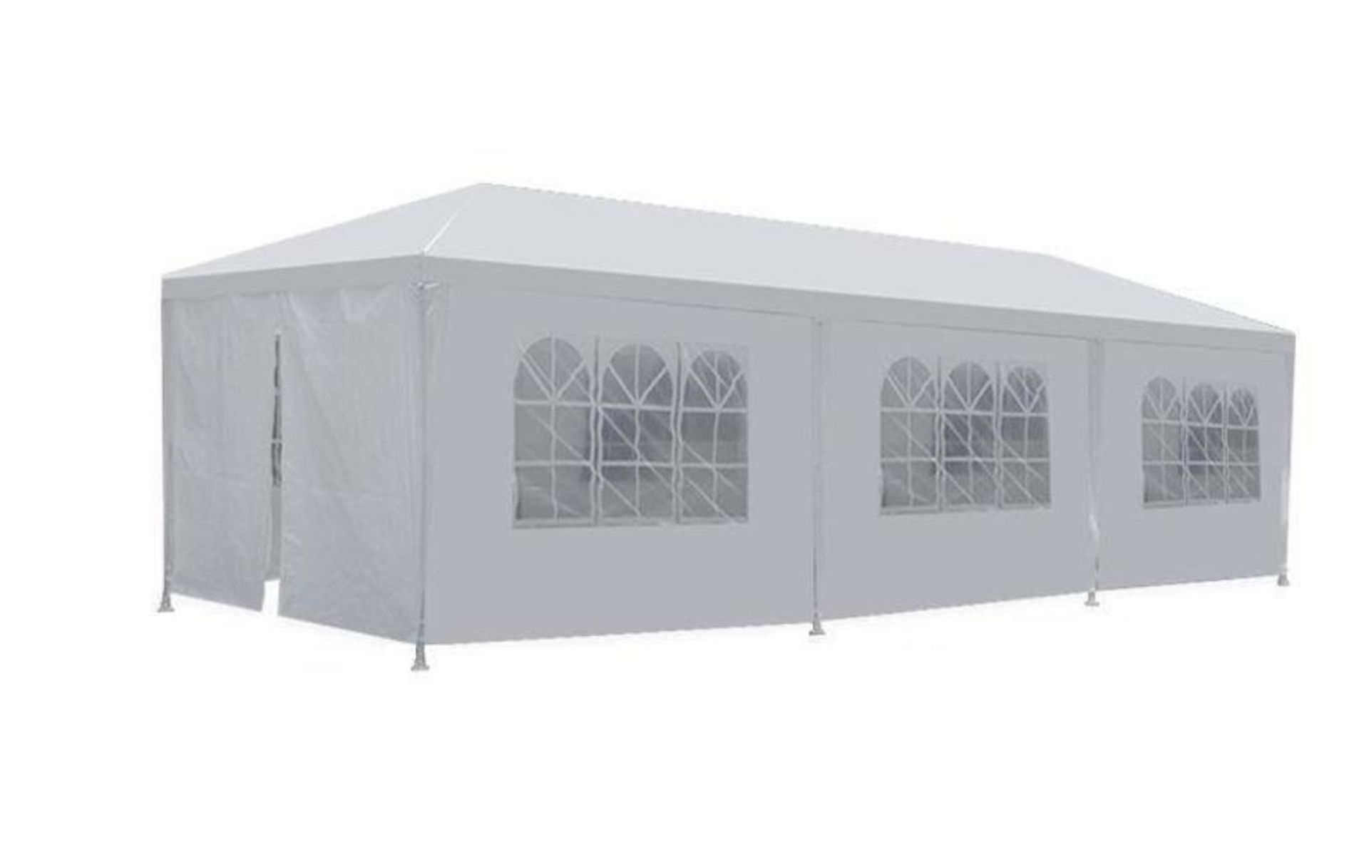 NEW 10' X 30' White Party Tent w/ Removable Walls