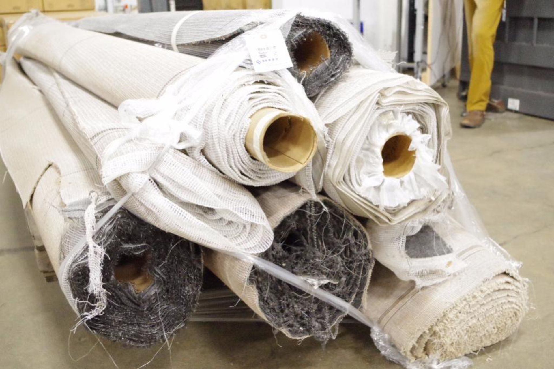 [8] UNUSED 12'W Rolls of Carpet, Length, Color & Type Vary - Image 3 of 3