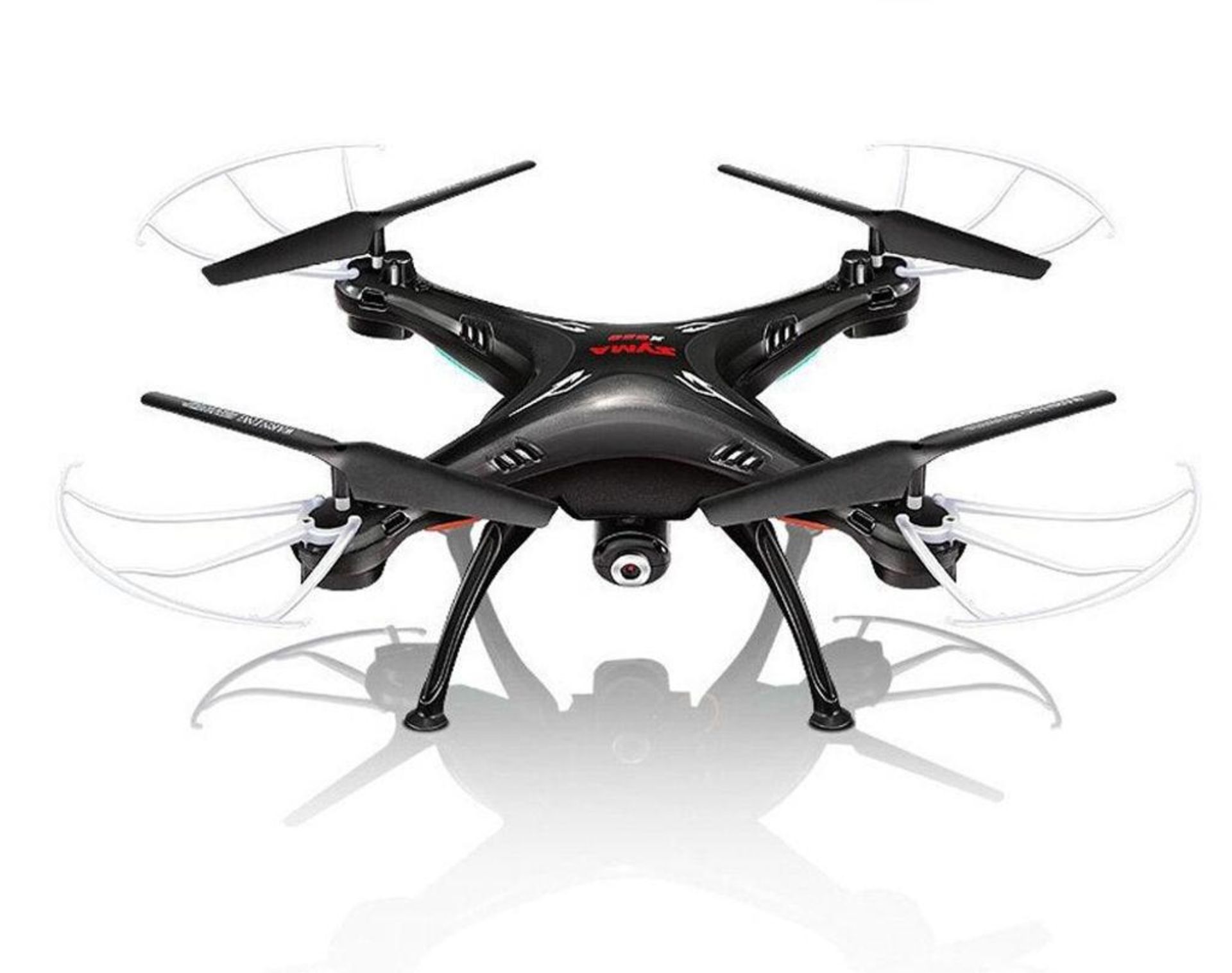 NEW SYMA WiFi FPV 2/4Ghz Quadcopter Drone HD Camera Color: BLACK - Image 2 of 3