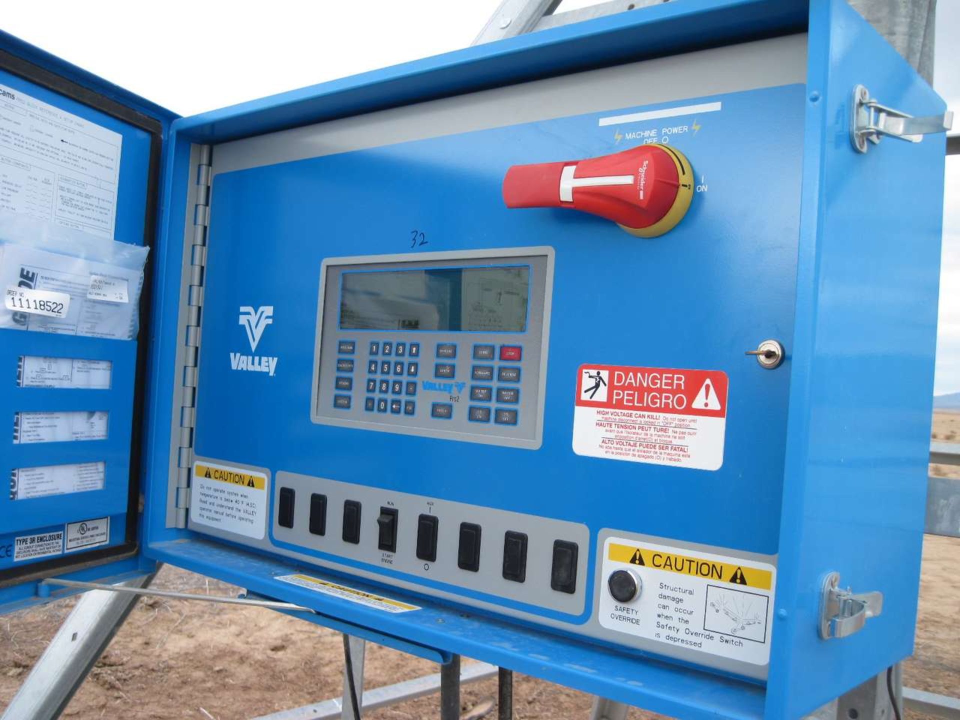 2014 Valley Sprinklers 8000 Series Center Irrigation Pivot 1/4 mile, Automatic valve(Kingman Farms - Image 3 of 4