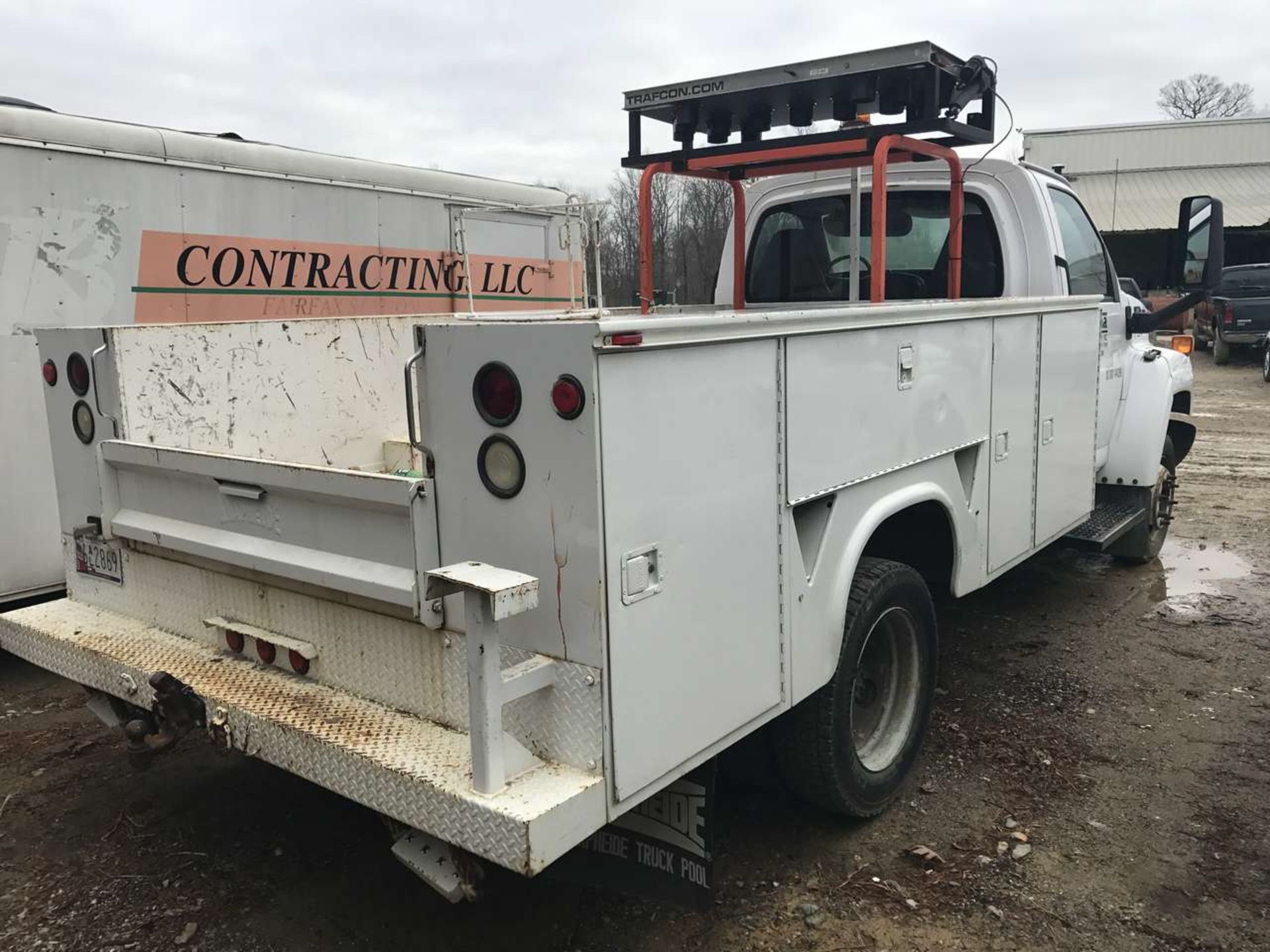 2005 Chevrolet C4500 C Series Utility Truck 4X2, 6.6L, V8, Diesel, Knapheide 11' Body, Built in Side - Image 3 of 6