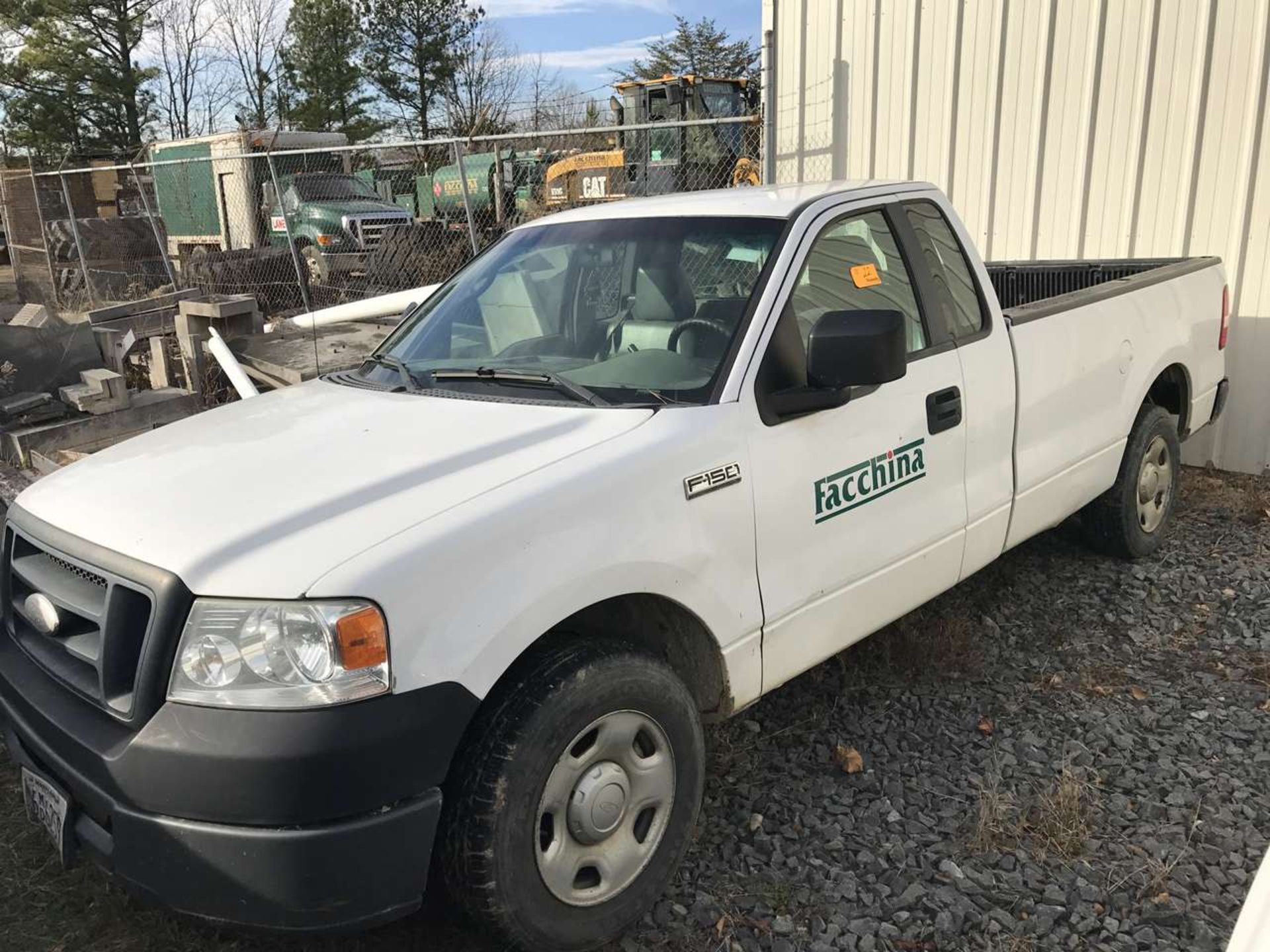 2007 Ford F-150 XL Pickup Truck 4X4, Regular 2-Door Cab, 4.2L, V6, 8' Bed, Ford Truck Bed Liner,