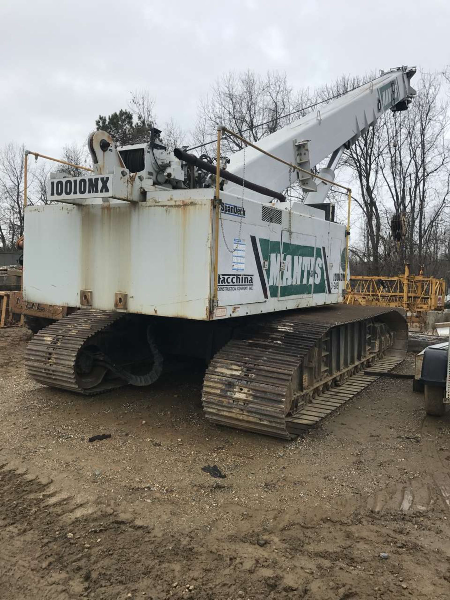 2004 Mantis 10010MX Crawler Crane 50 Ton Capacity, Spandeck, Cummins Engine, A/C, Johnson Block, - Image 2 of 7