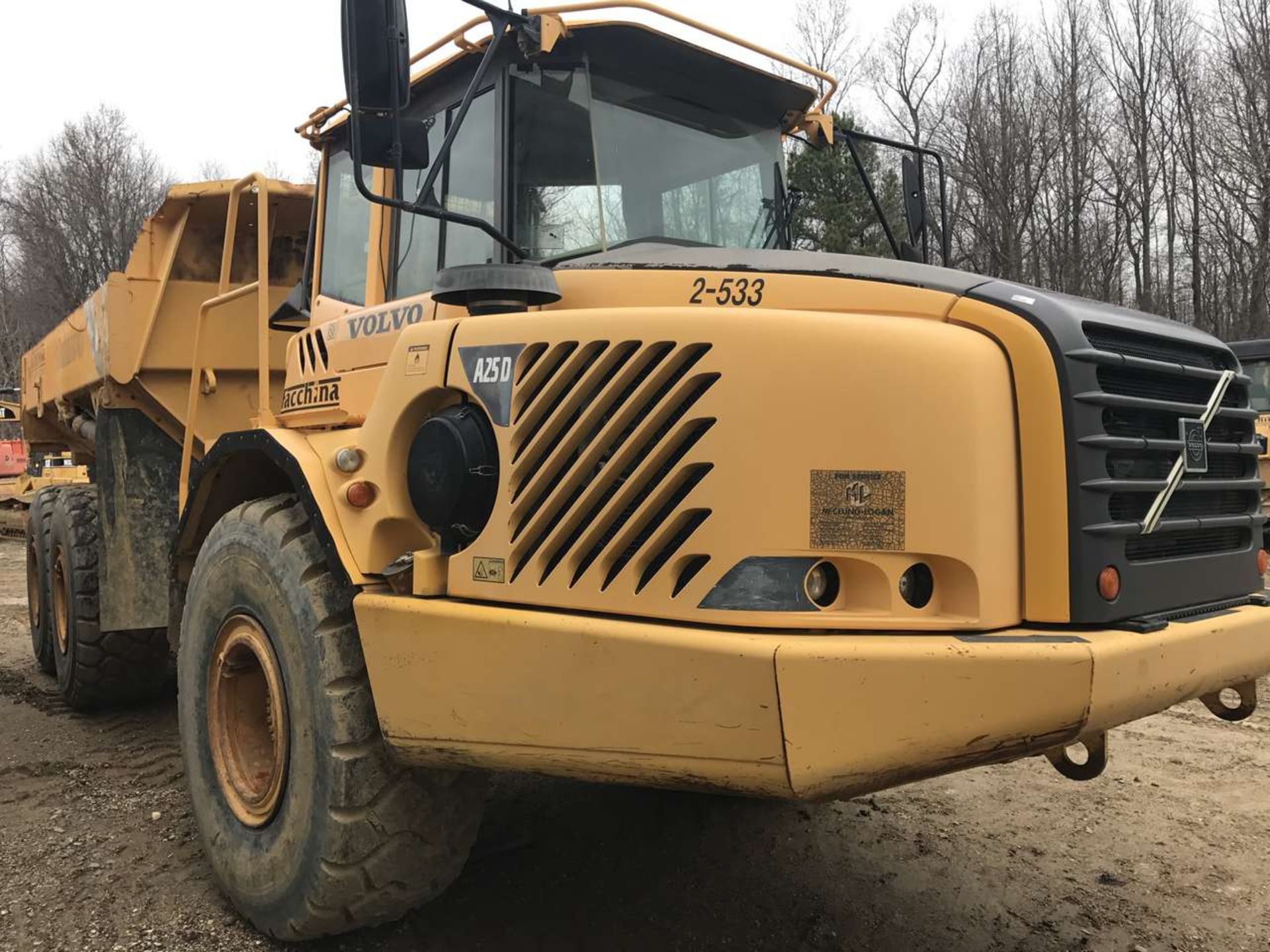 2006 Volvo A25D Articulated Dump Truck 6X6, Retarder, Volvo Diesel Engine, A/C, 23.5R25, 9,295 Hours - Image 2 of 5