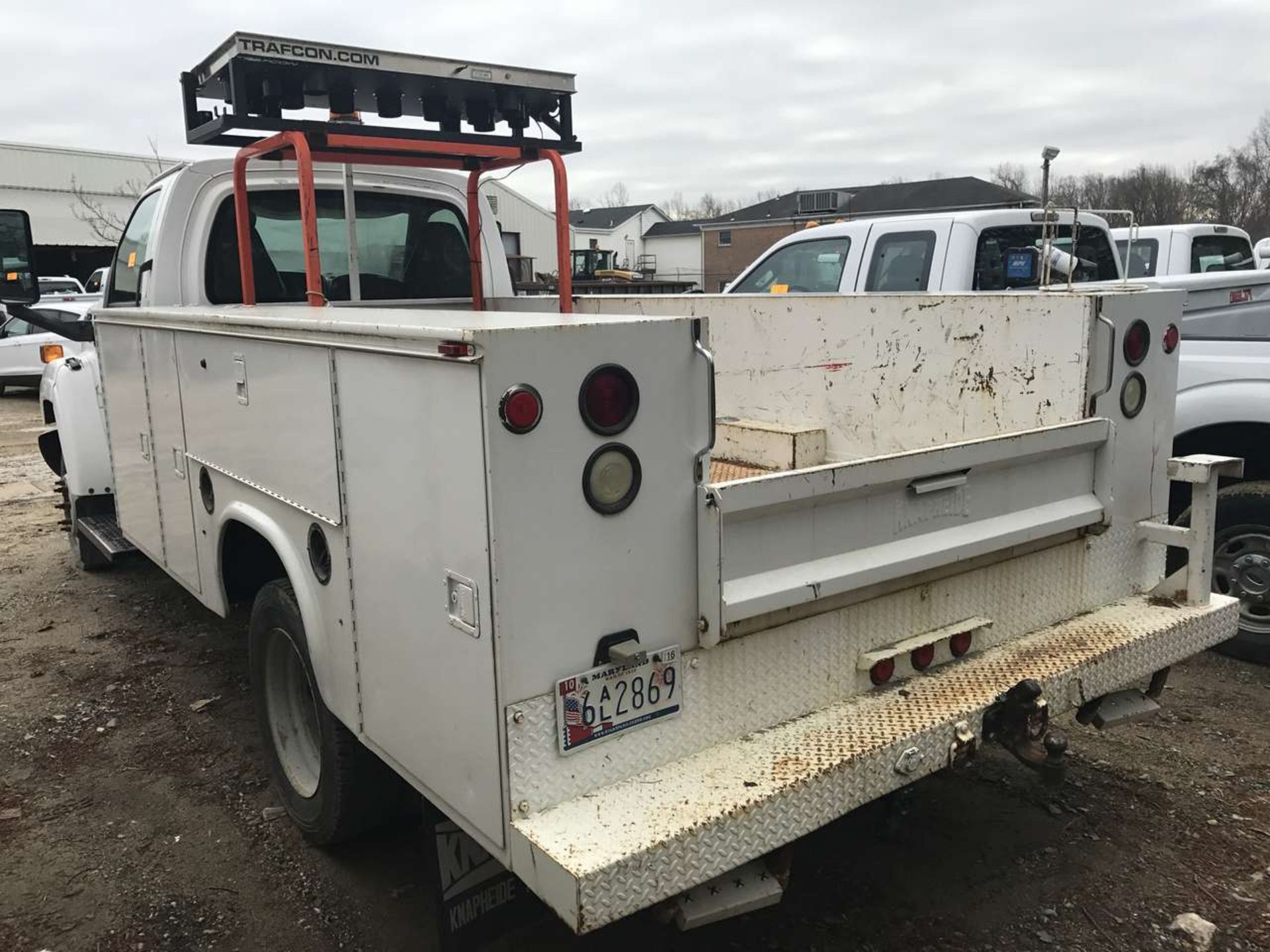 2005 Chevrolet C4500 C Series Utility Truck 4X2, 6.6L, V8, Diesel, Knapheide 11' Body, Built in Side - Image 4 of 6