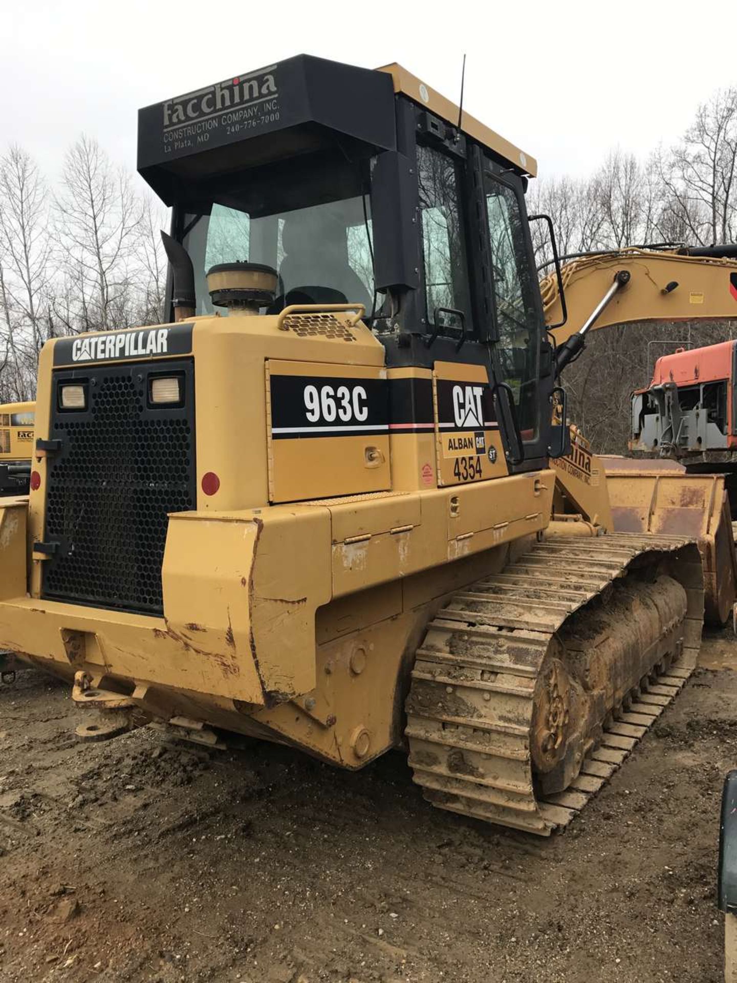 2005 Caterpillar 963C Crawler Loader Cat 156-Hp Engine, Enclosed Cab, Bucket, 10,180 Hours S/N - Image 4 of 5