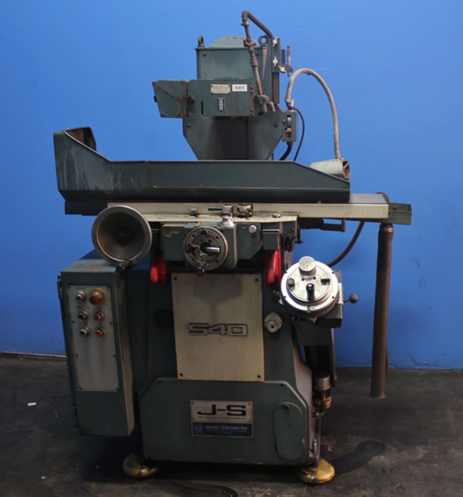 Jones & Shipman - Automatic Surface Grinder, 6'' x 18'', Model 540, S/N B012185, 6'' x 12'' - Image 4 of 12