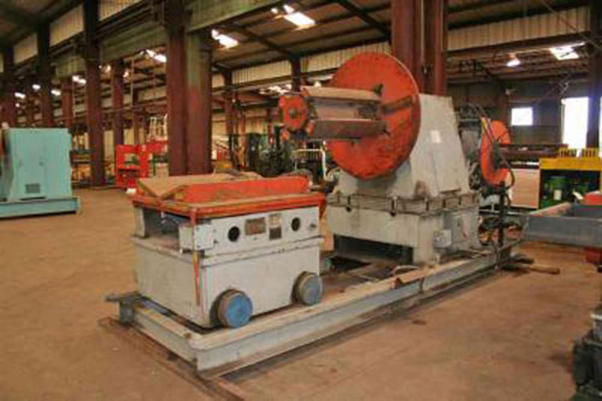 Dahlstrom - Coil Reel & Traveling Coil Car, 10,000 Lbs. x 36'', Hydraulic Expansion, Hydraulic