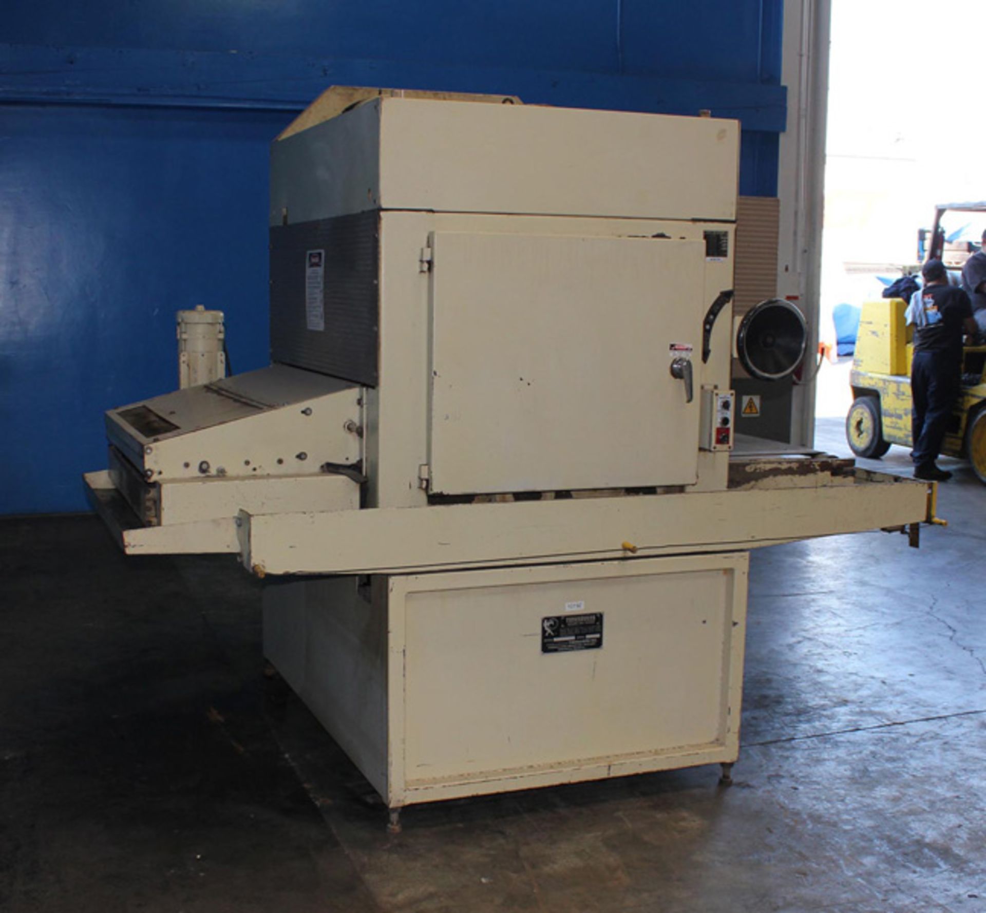 Timesaver - Dual Head Belt Grinder (Wet Type), 37'' x 60'', Model 137-2HDCMW, S/N 202284,Belt & - Image 5 of 9