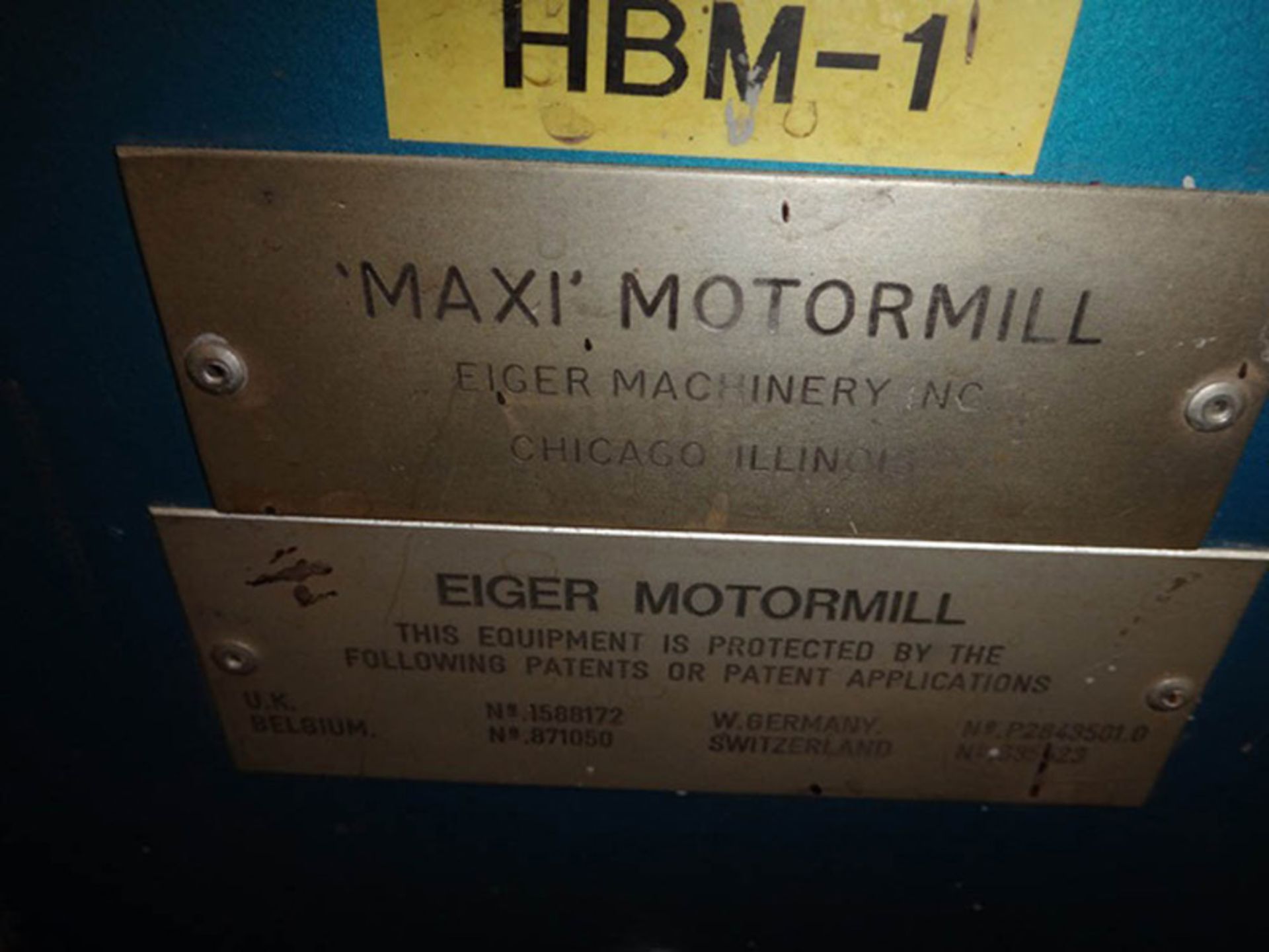 Elger Mill, Model M1000 SSE-EXP, S/N 2468 - Located At: Huntington Park, CA - Image 4 of 5