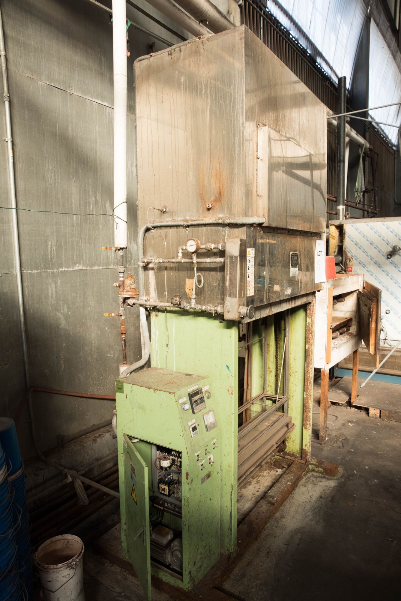 Tsujii Dye Machine Mfg. Co. Ltd Laboratory Dye Machine Model HT-3-900 SER#602-15 - Image 3 of 5