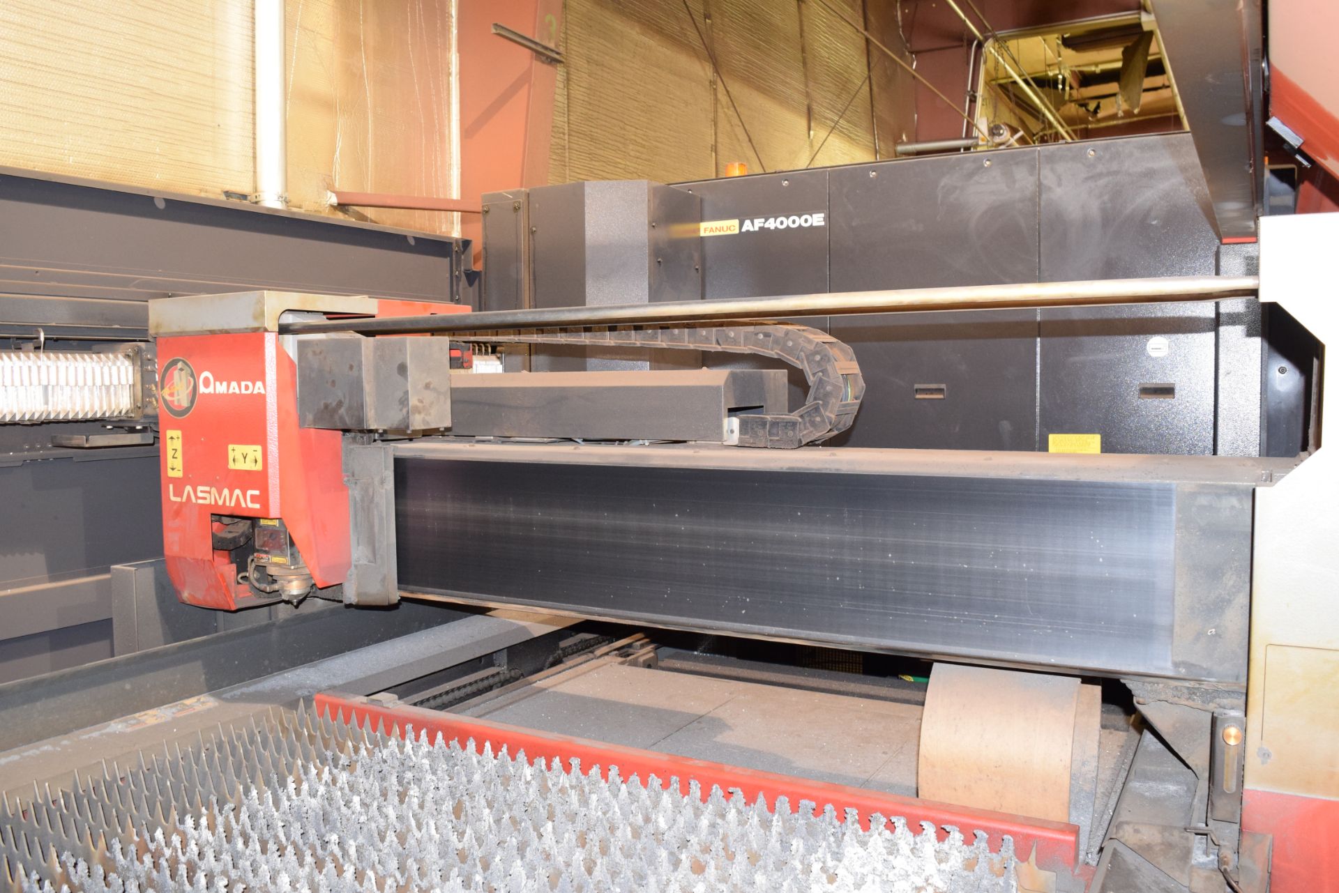 2009 Amada 4,000 Watt Laser Cutter, Model: FO-3015NT, SN: 37511796, with Fanuc Laser Resonator, - Image 2 of 6