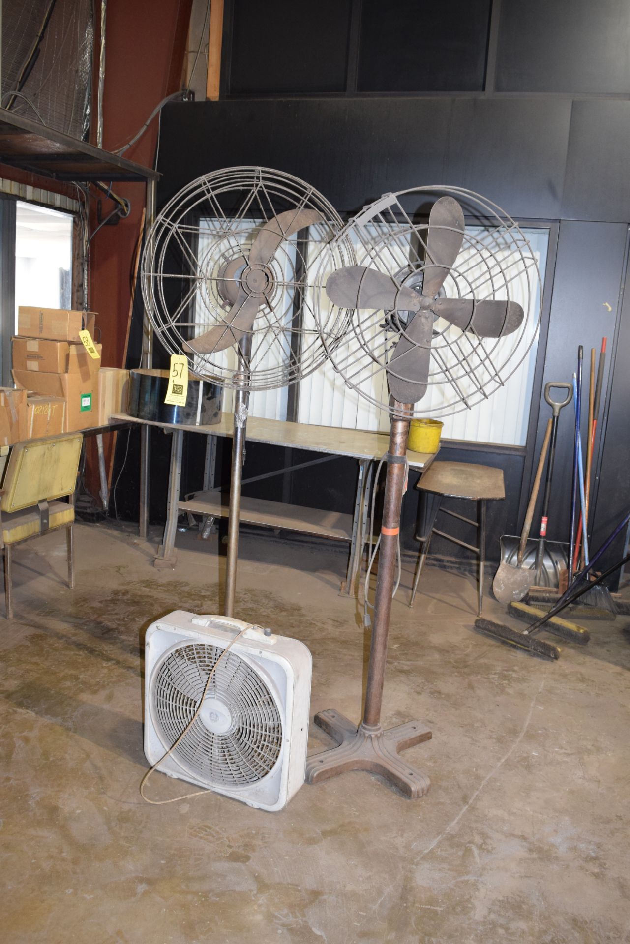 (3) Electric Fans