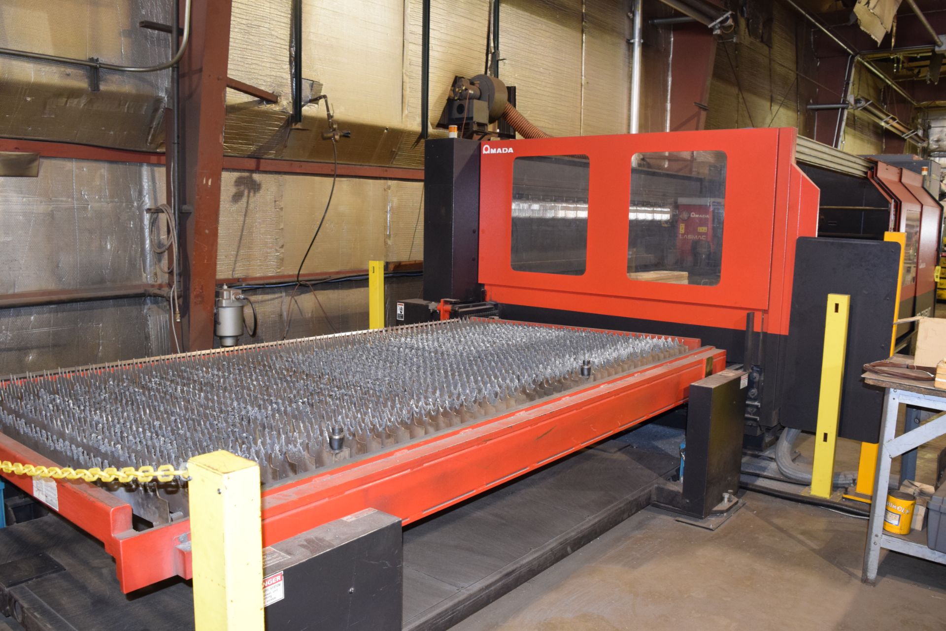 2009 Amada 4,000 Watt Laser Cutter, Model: FO-3015NT, SN: 37511796, with Fanuc Laser Resonator, - Image 4 of 6