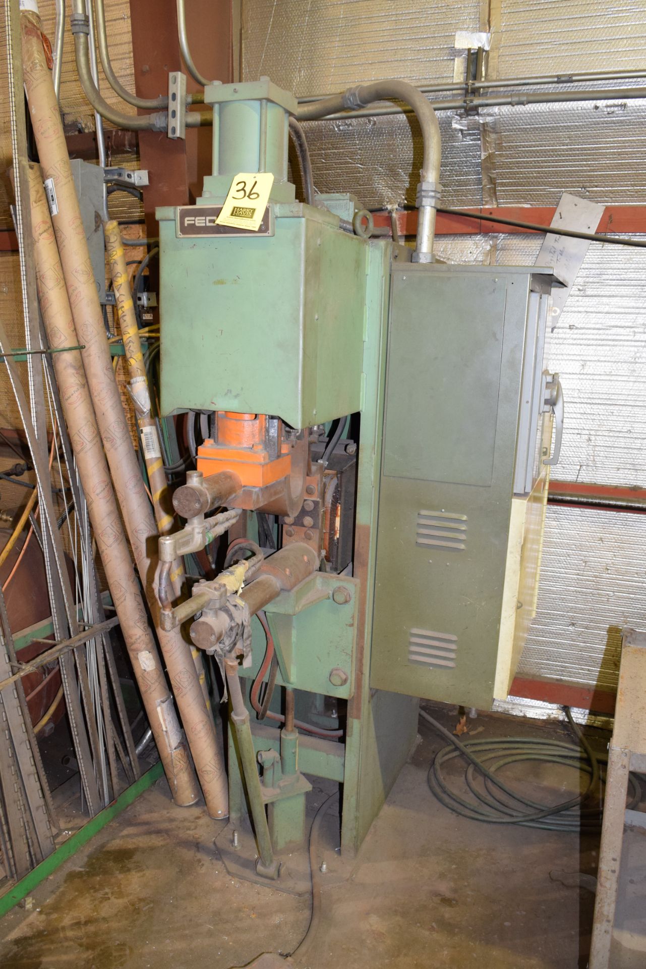 Federal Spot Welder, Type PA-1-18, SN: 37172, 220 Volts, 50 KVA