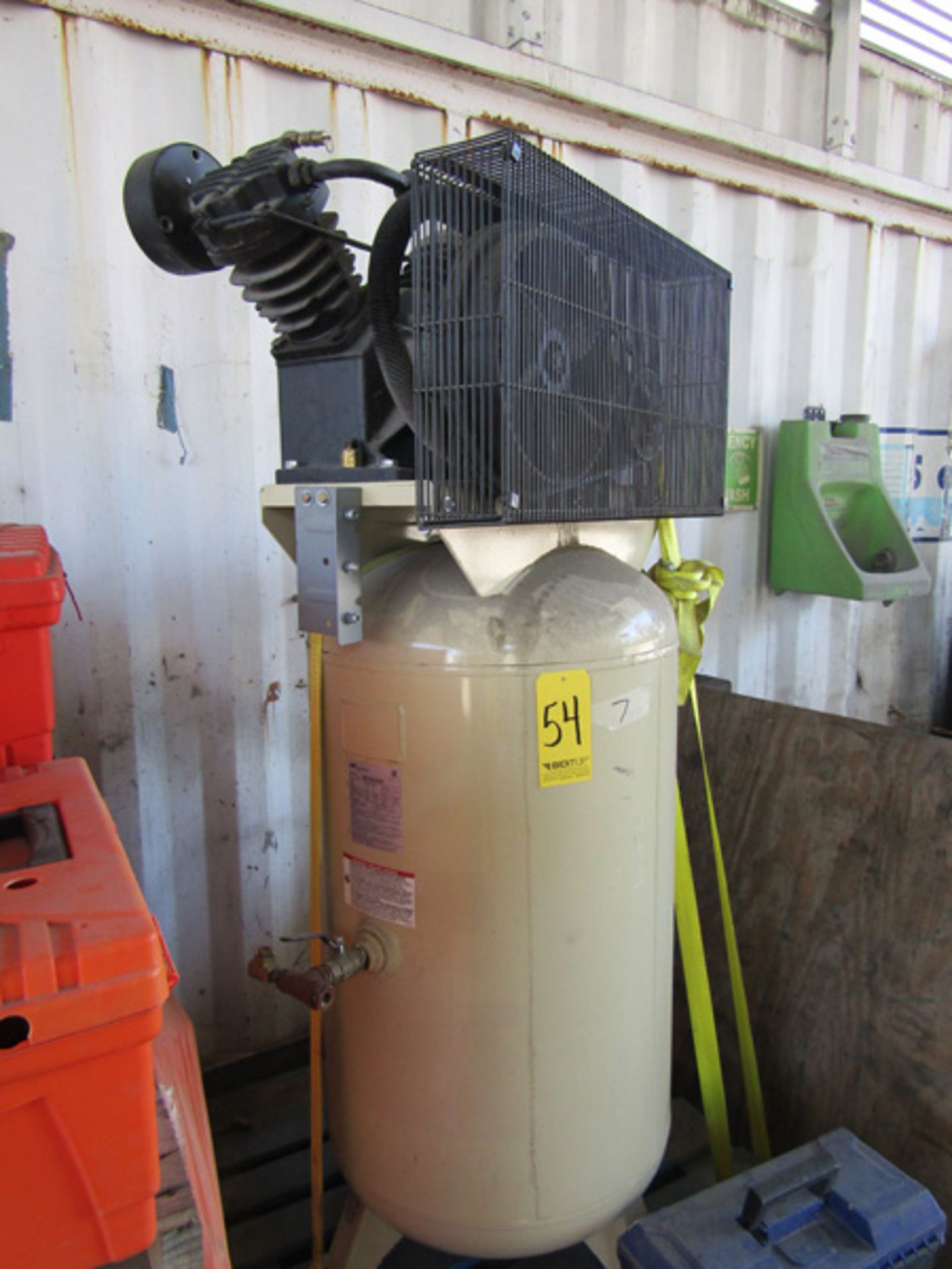 Ingersoll Rand air compressor M# 2475 - Located In 7641 Woodley Road, Jacksonville, FL 32219