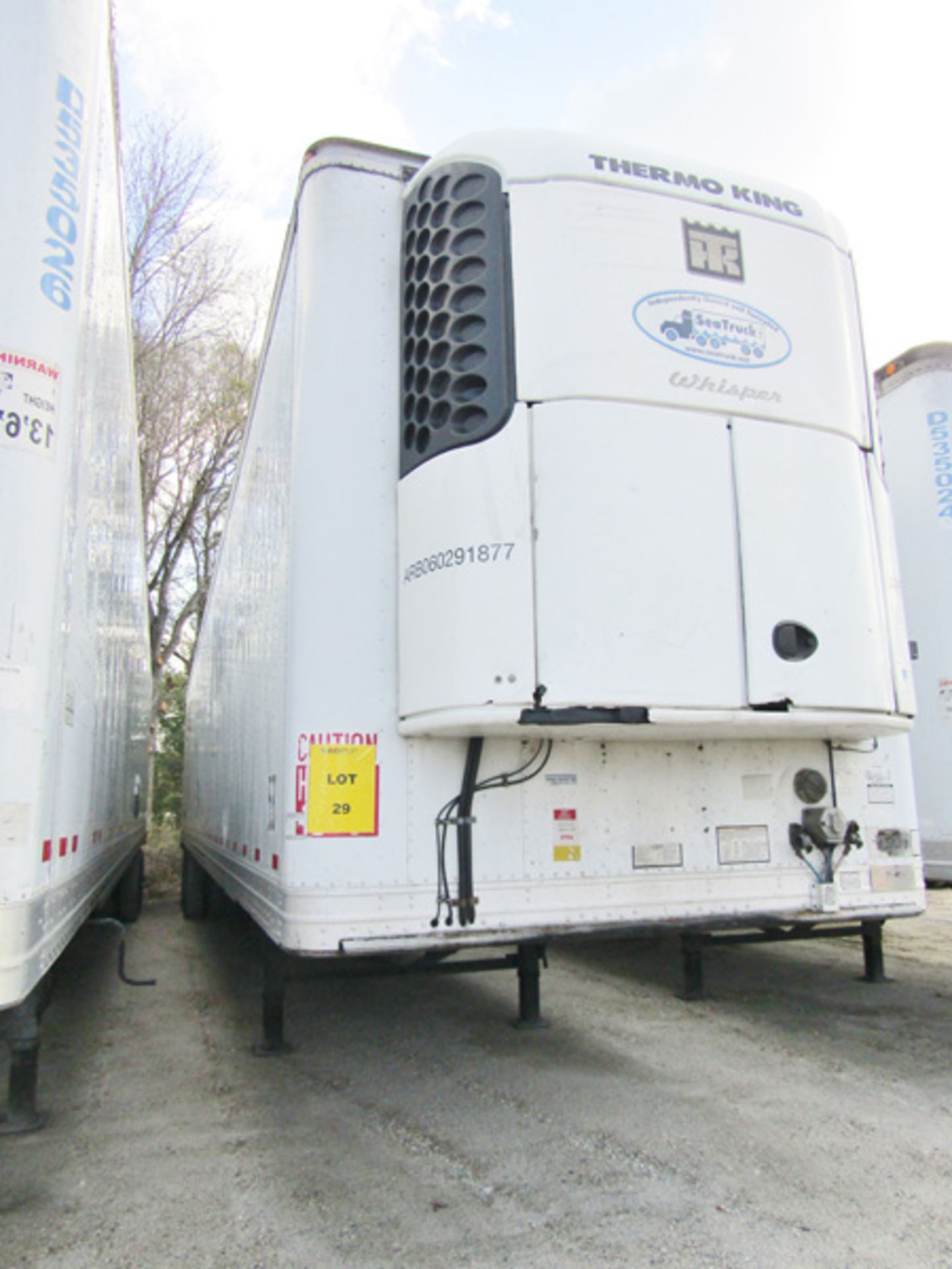 2008 Great Dane 53' Refrigerated Trailer Vin# 1GRAA06238S-700482 Thermo King SB-210 Hours 14400