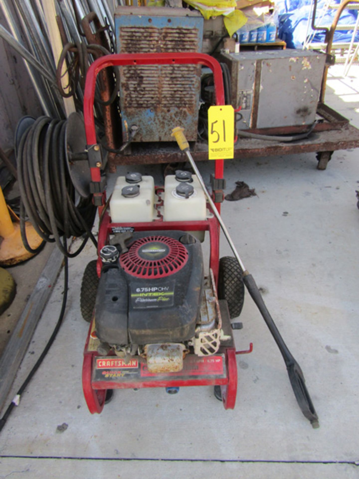 Craftsman power washer - Located In 7641 Woodley Road, Jacksonville, FL 32219