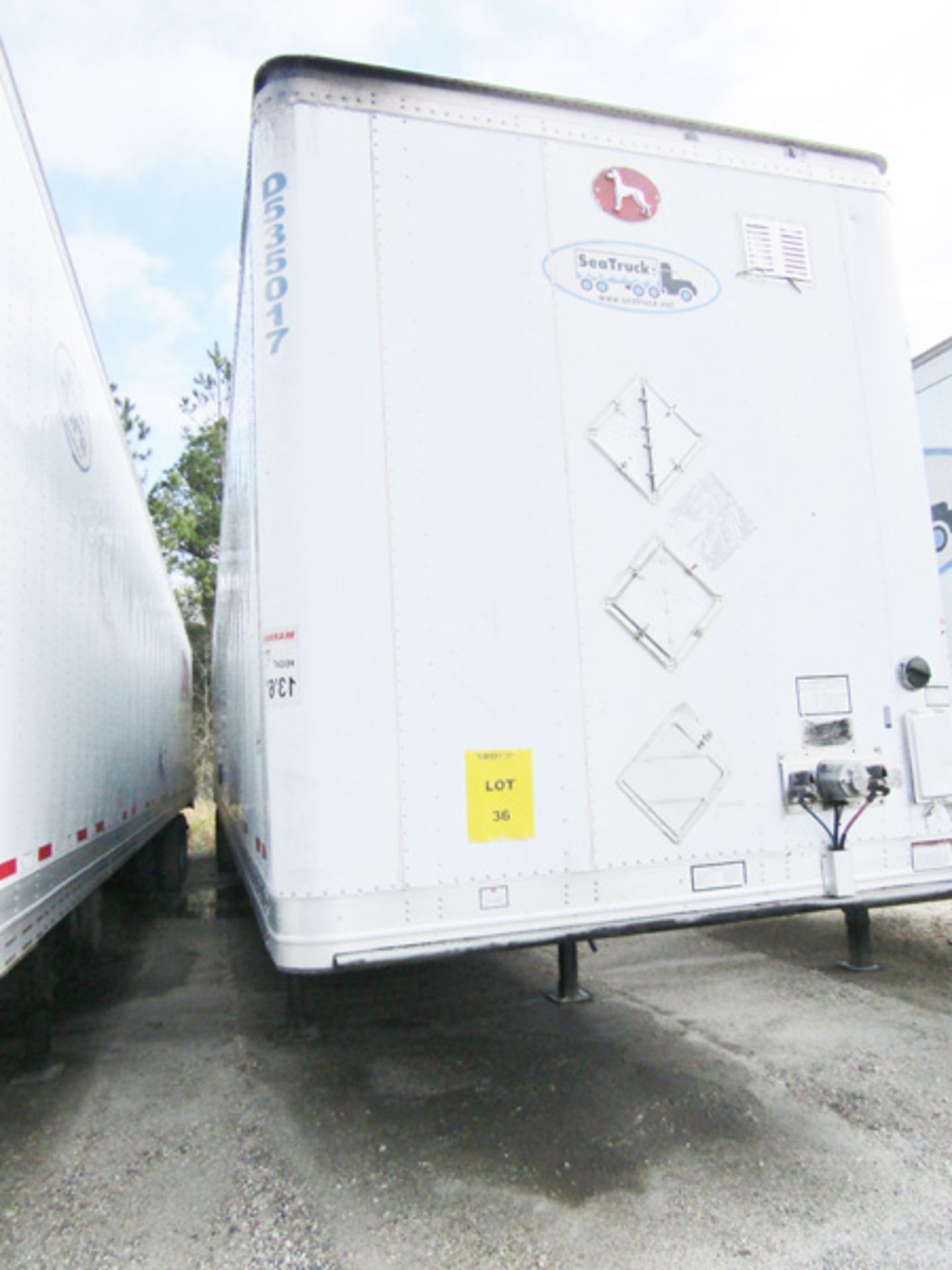 2007 Great Dane 53' Dry Van Trailer Vin# 1GRAA06217G341845 EQ# D535017 - Located In 7641 Woodley