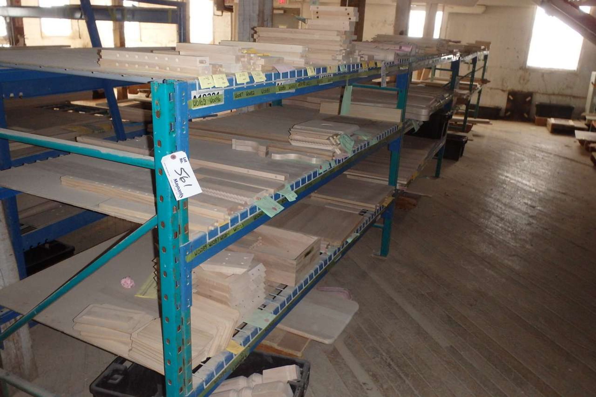 (5) Sections of Assorted Pallet Racking