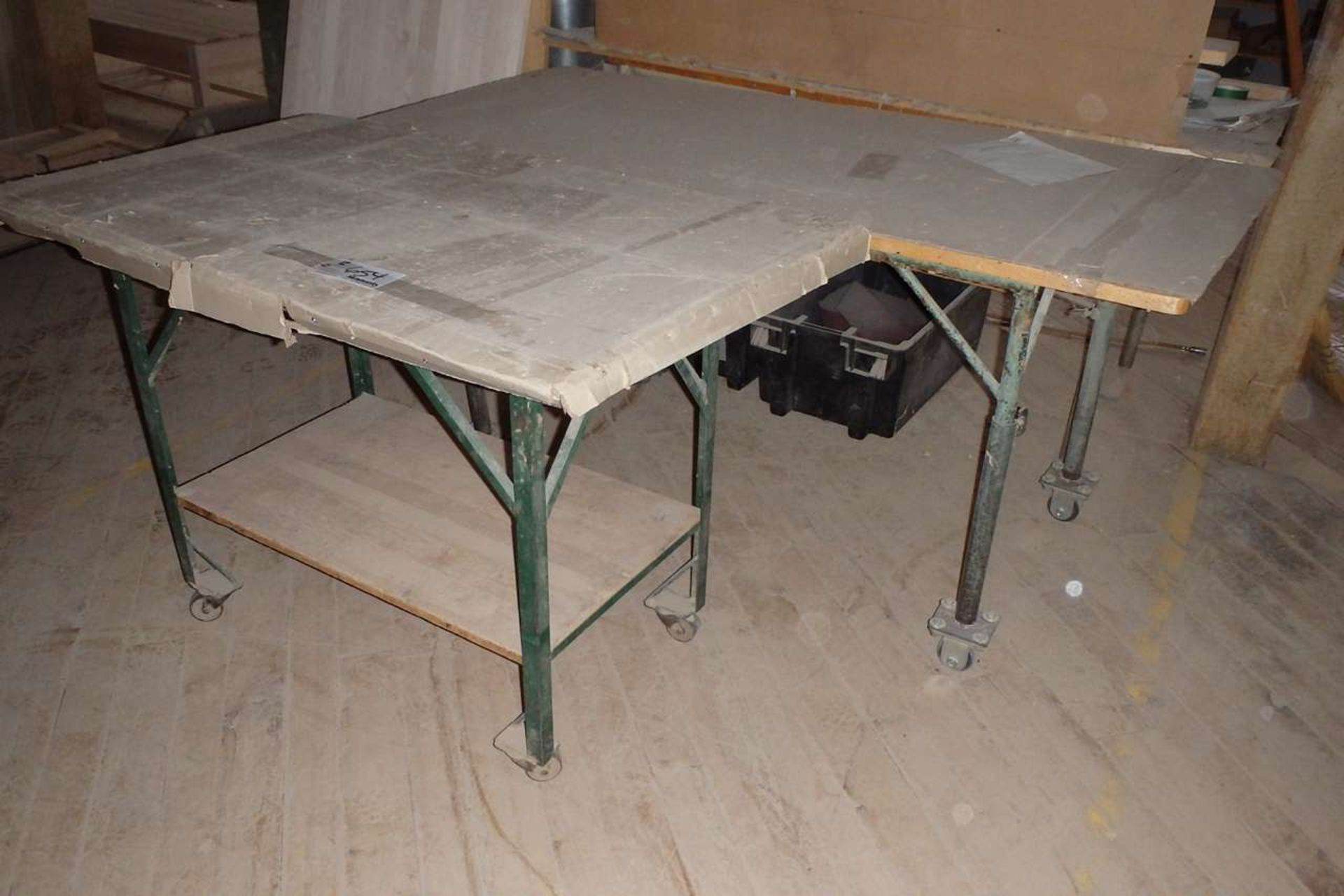 (2) Assorted Shop Tables