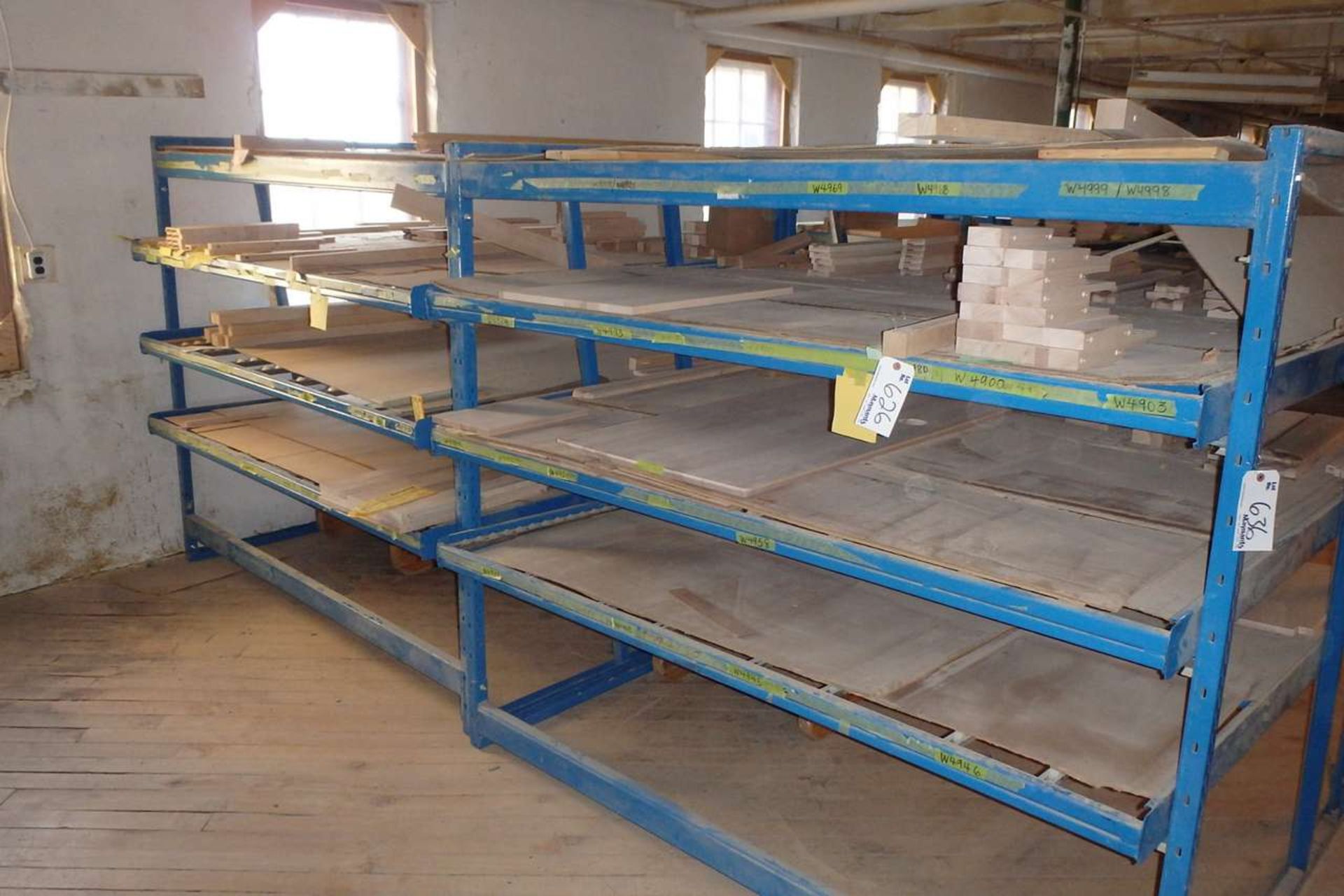 Quantity of Assorted Wood Furniture Parts