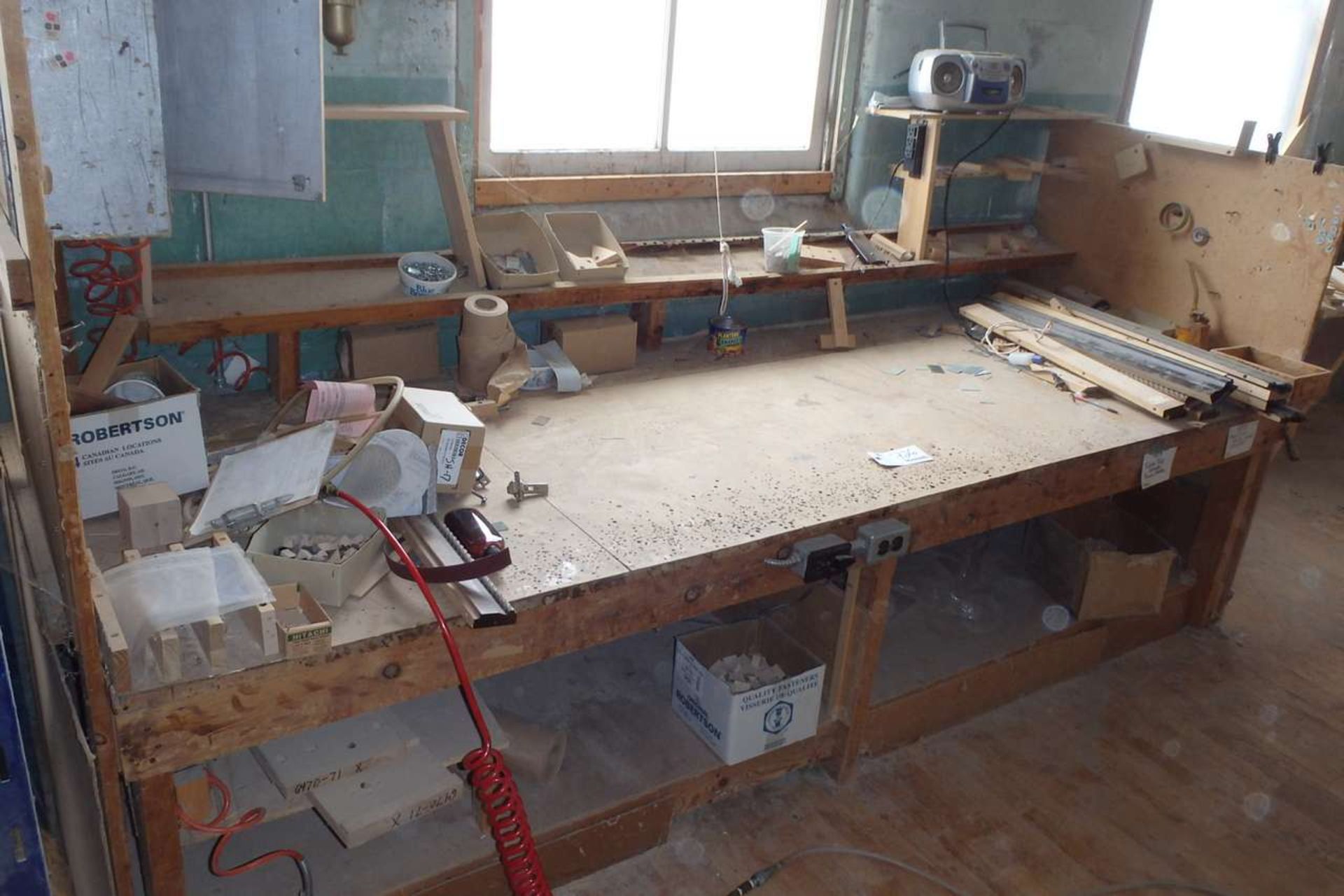 3'x10' Wood Work Station