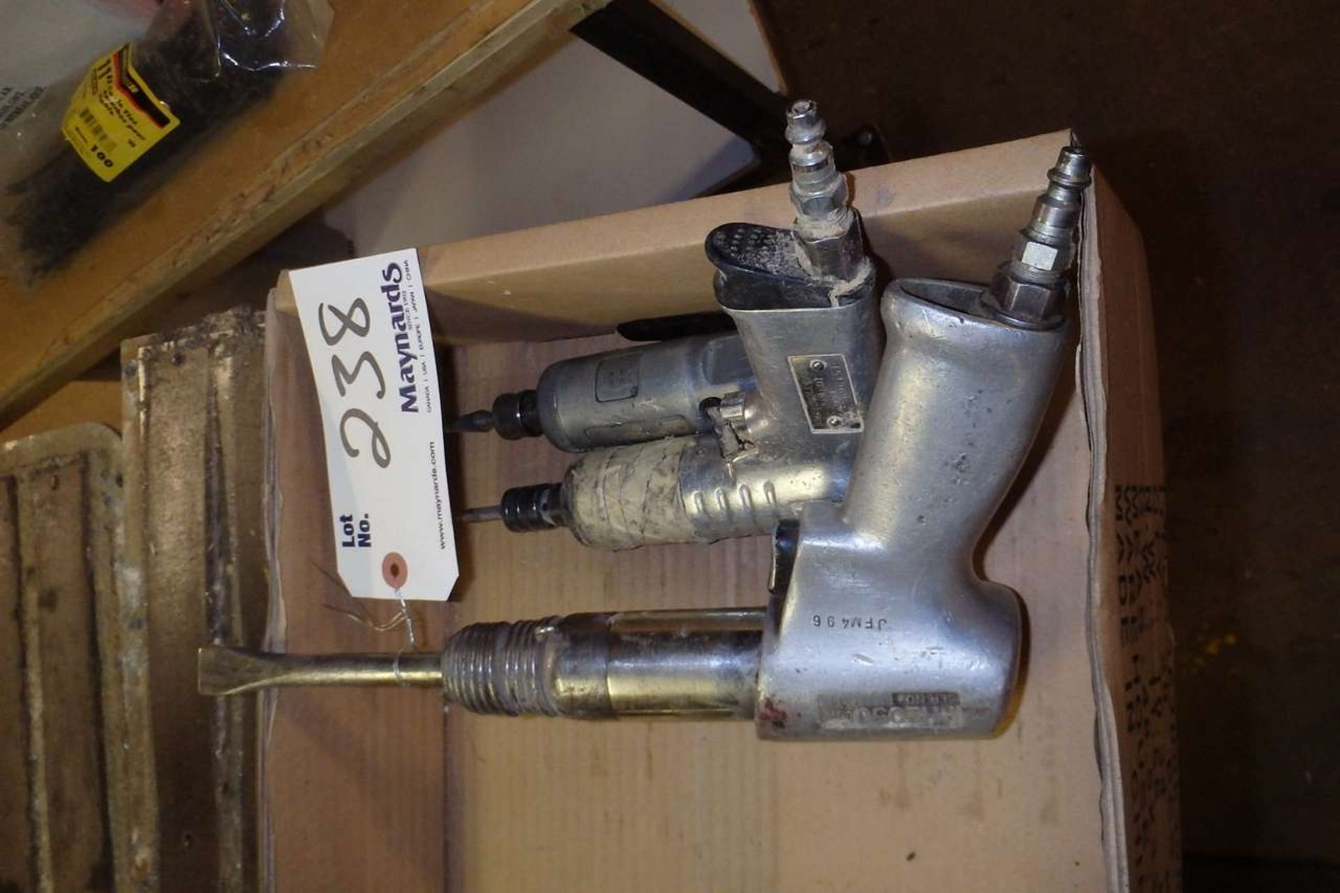 (3) Assorted Pneumatic Tools