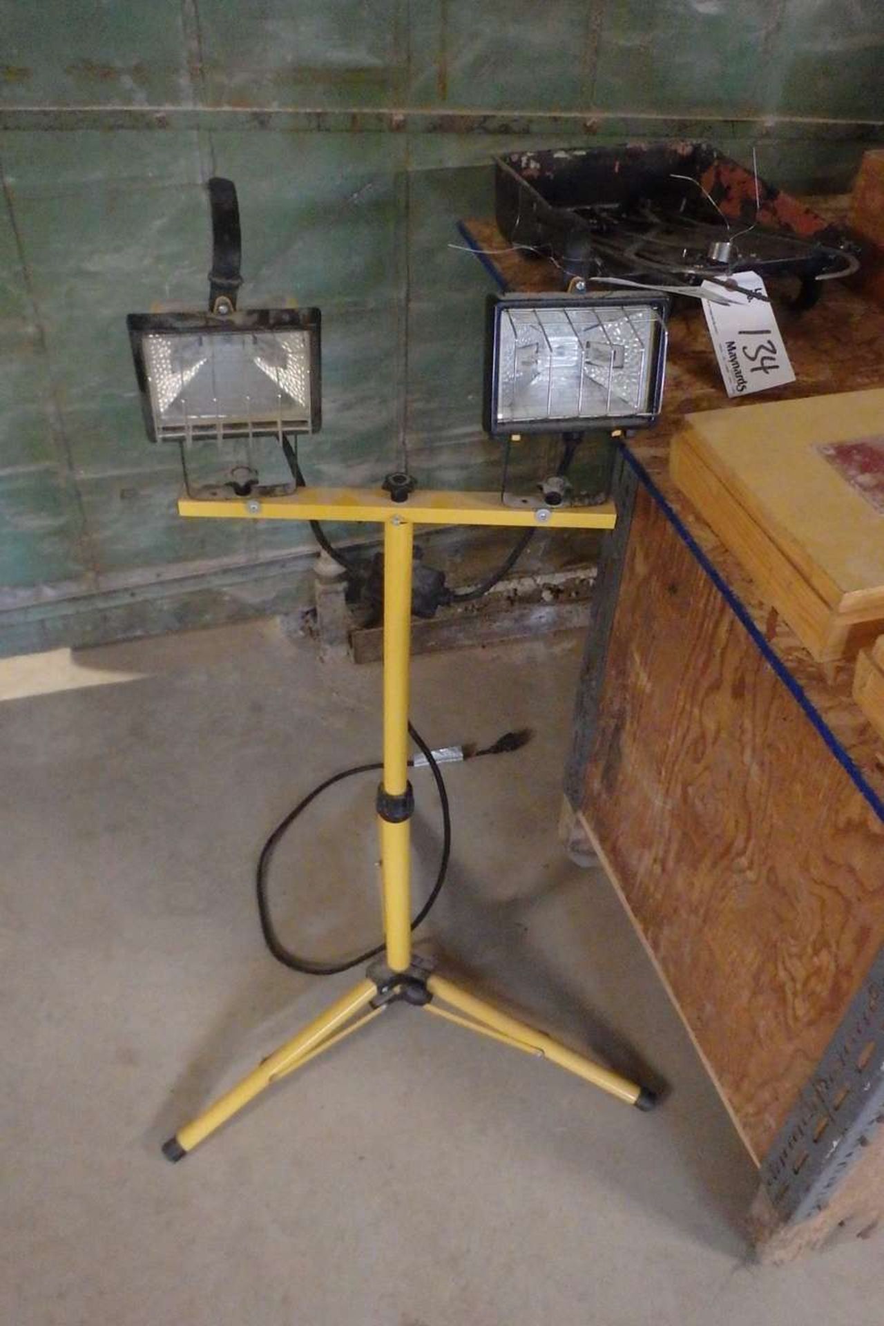Halogen Work Light and Stand