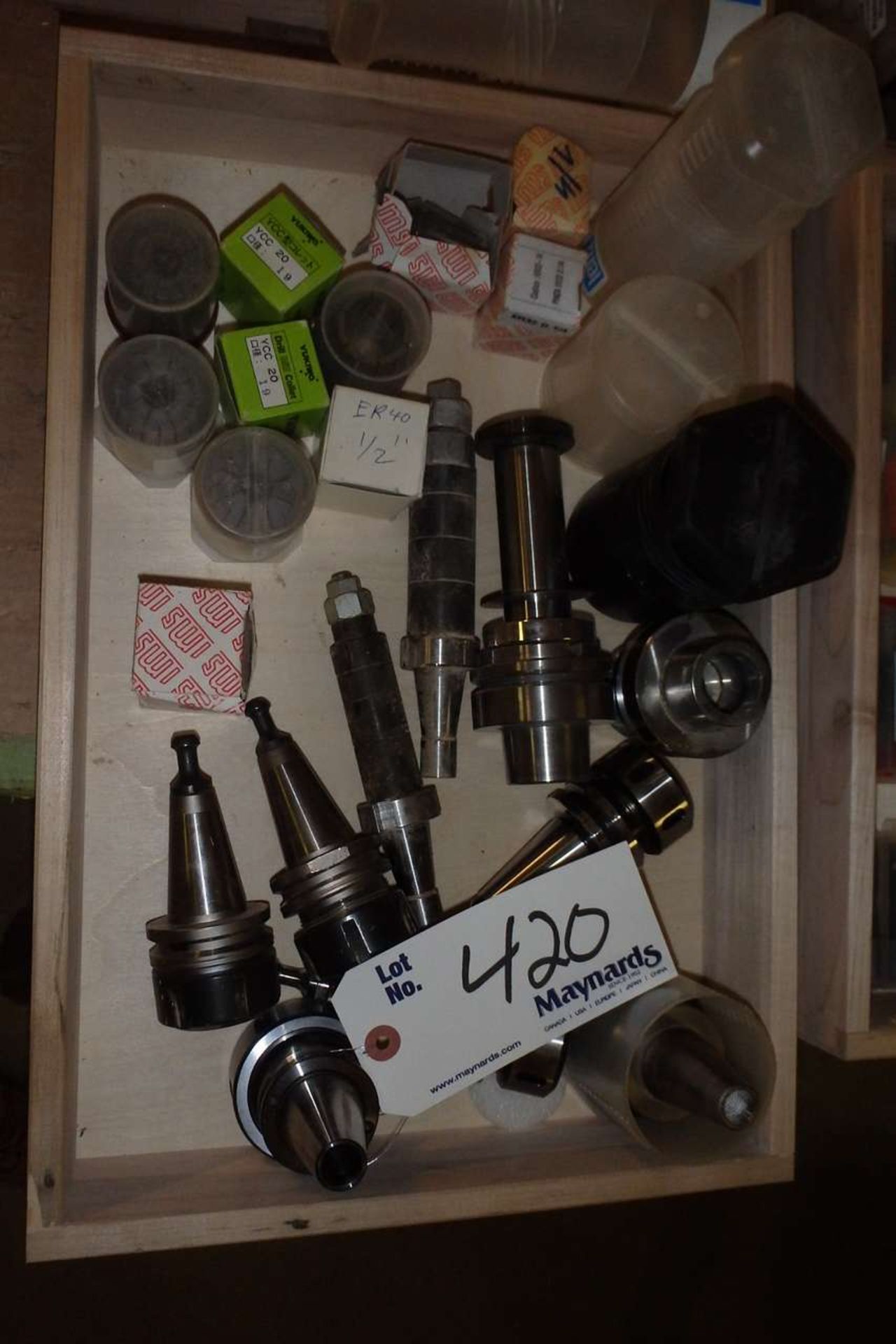 Quantity of Assorted Tool Holders