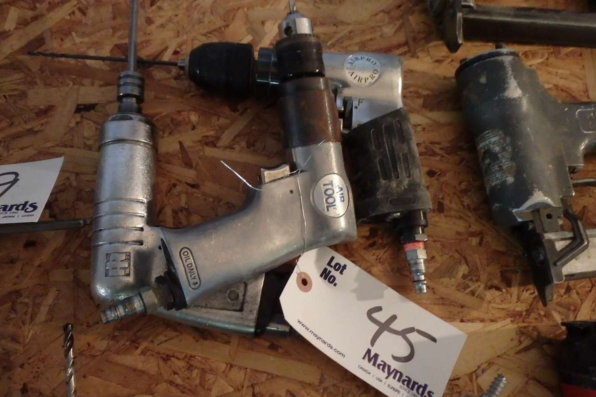 (3) Assorted Pneumatic Drivers/Drills