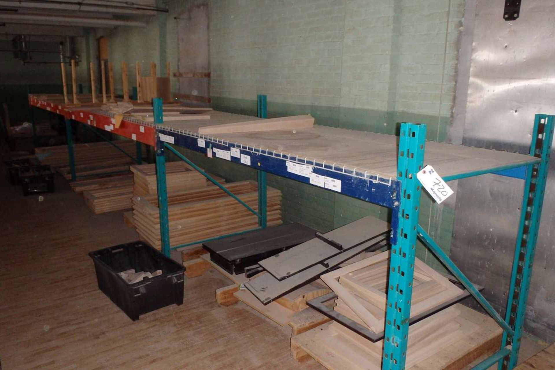 (3) Sections of Pallet Racking