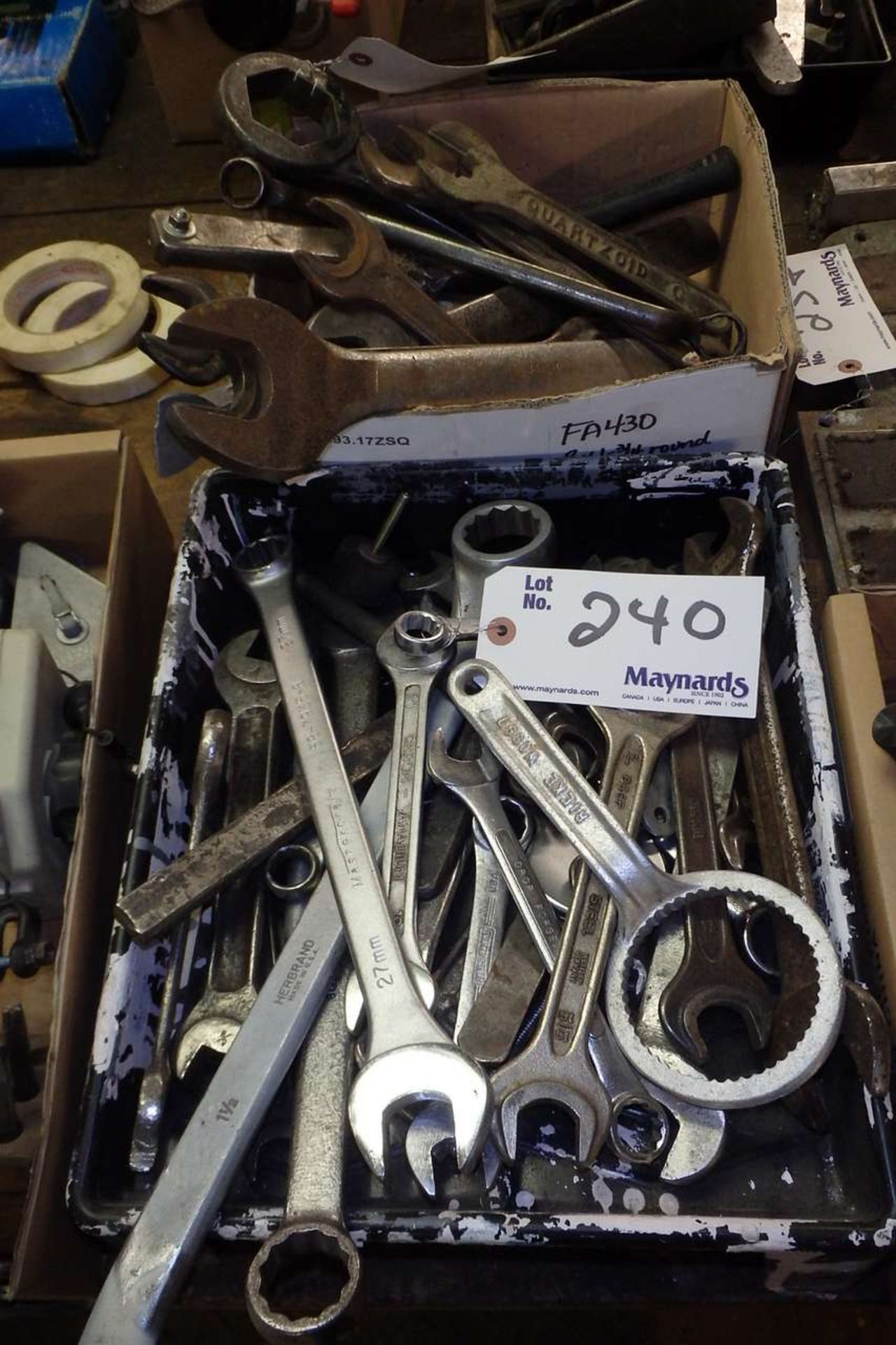 Large Quantity of Assorted Wrenches