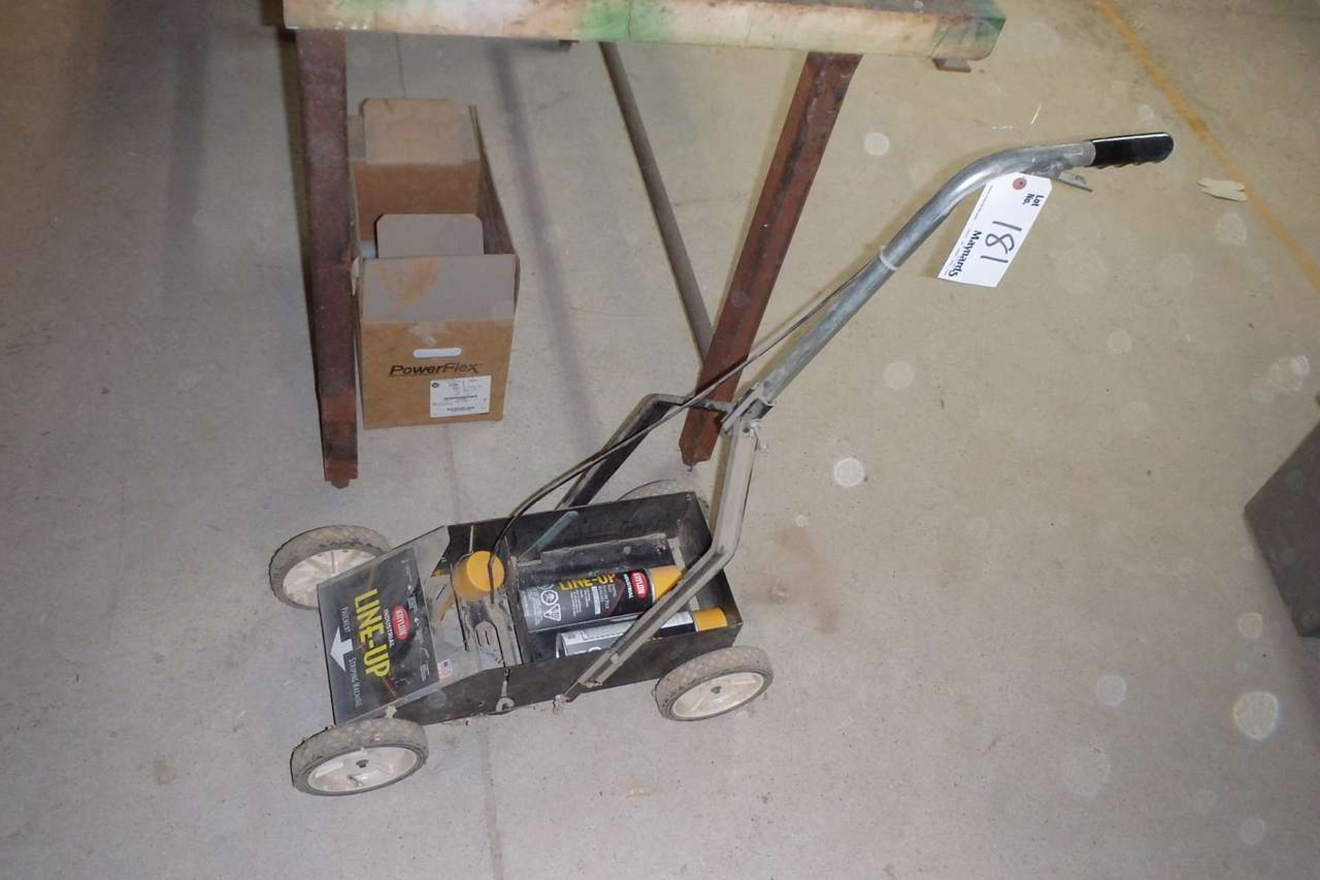 Krylon Line-Up Floor Painting Cart