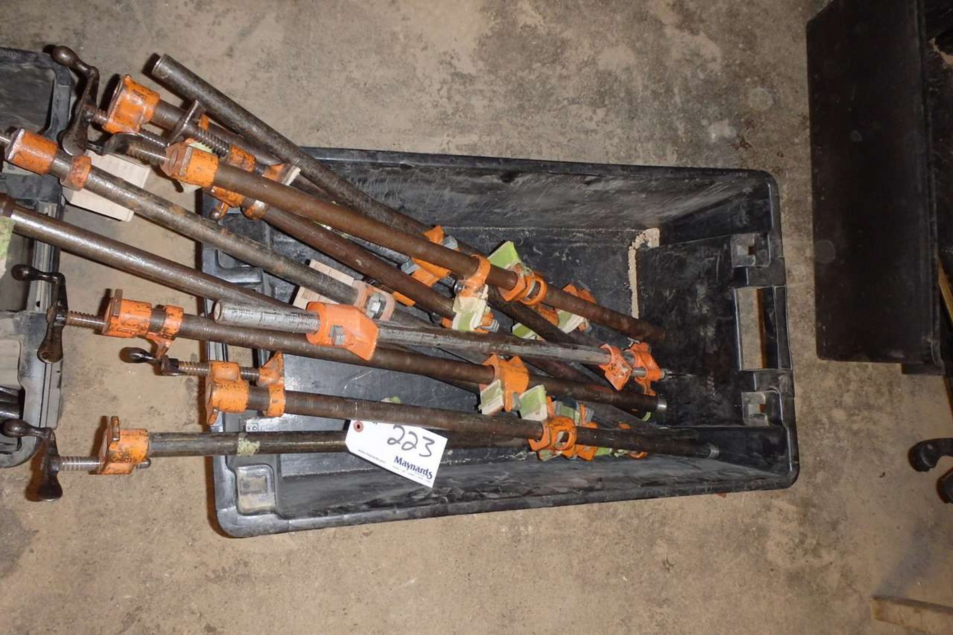 Quantity of Assorted Pipe Clamps